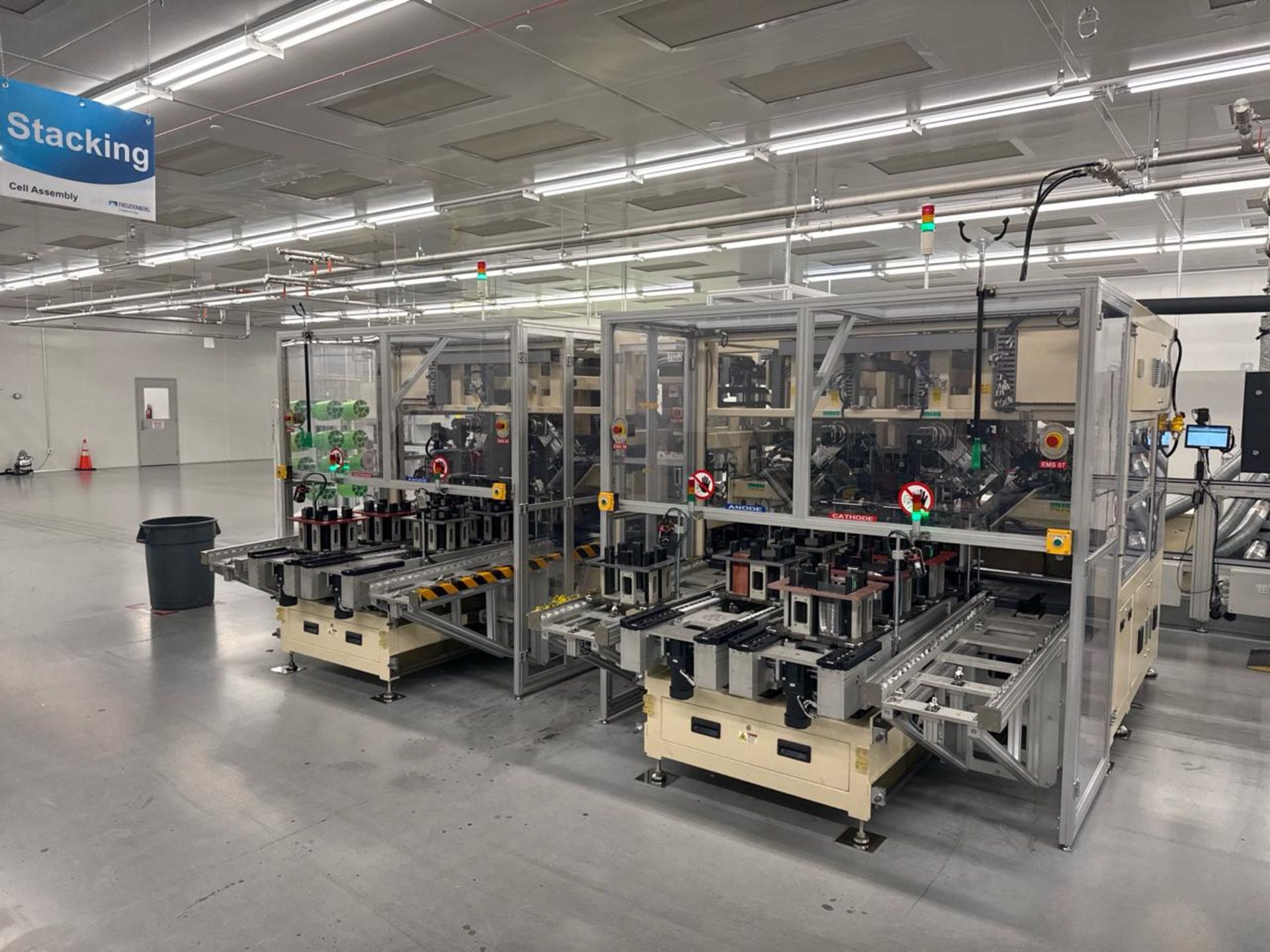 Battery Pouch Cell High Speed Stacking Unit