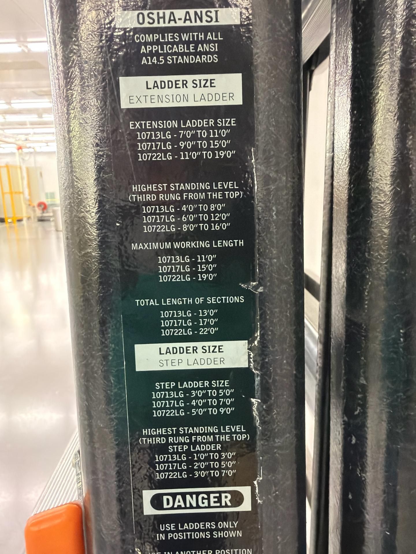 Little Giant Fiber Glass Ladder - Image 2 of 3