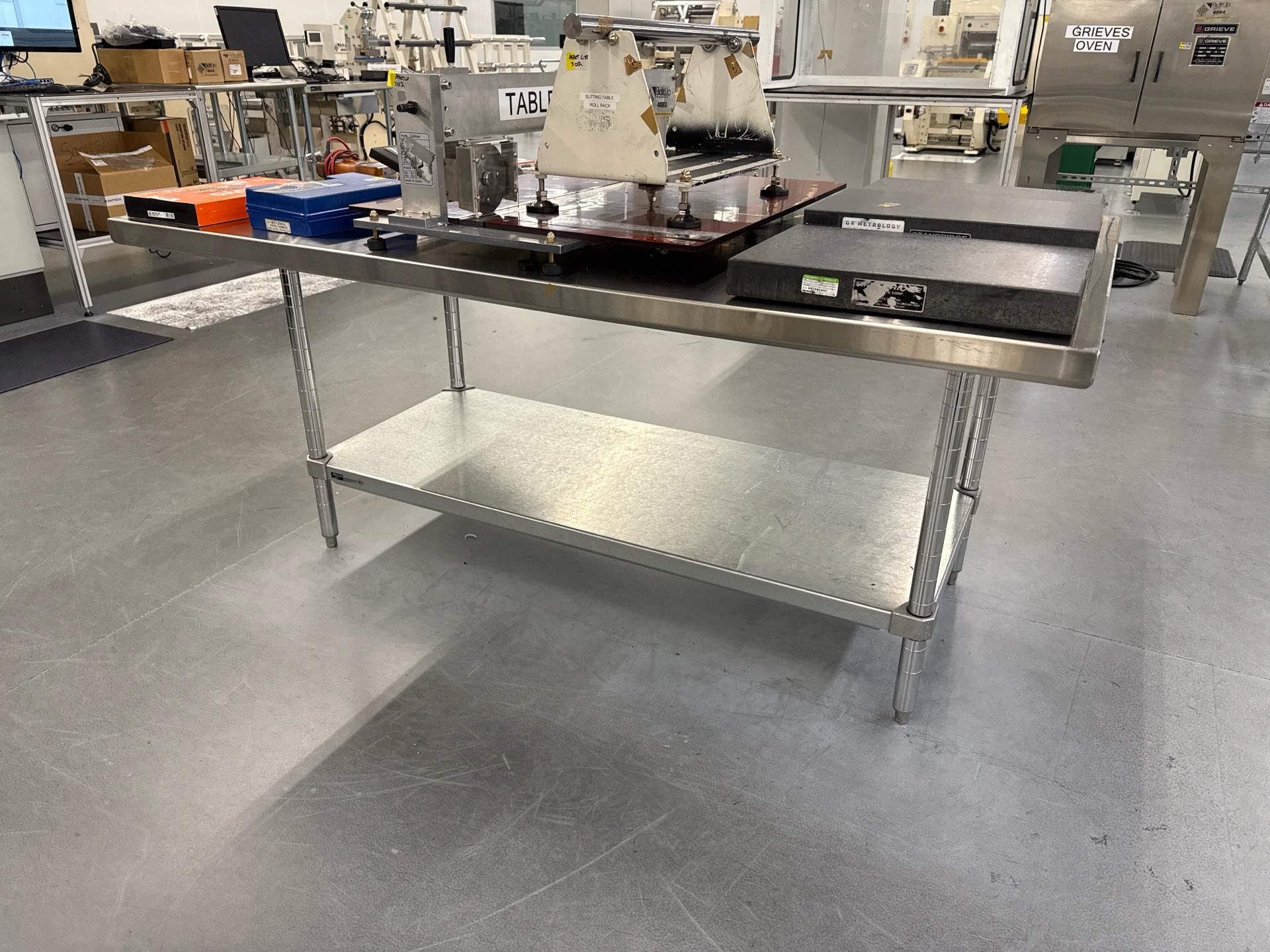 Metro Stainless Steel Lab Table 72” x 44” x 33” - Image 2 of 3