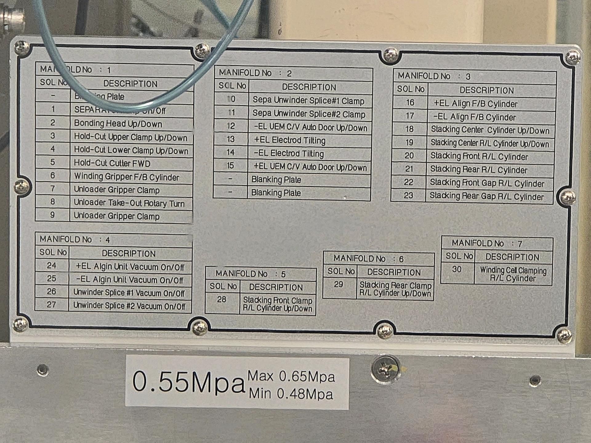 Battery Pouch Cell High Speed Stacking Unit - Image 21 of 22