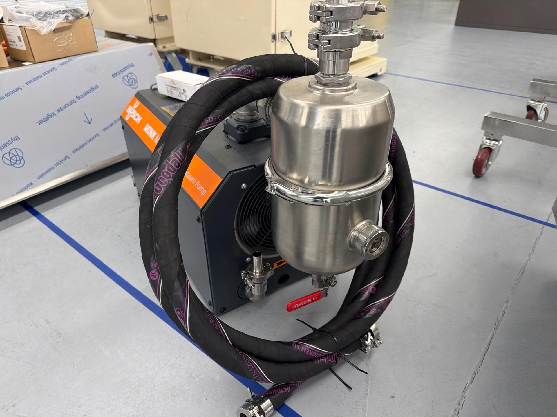 Busch MV 0040 D vacuum pump. - Image 4 of 7