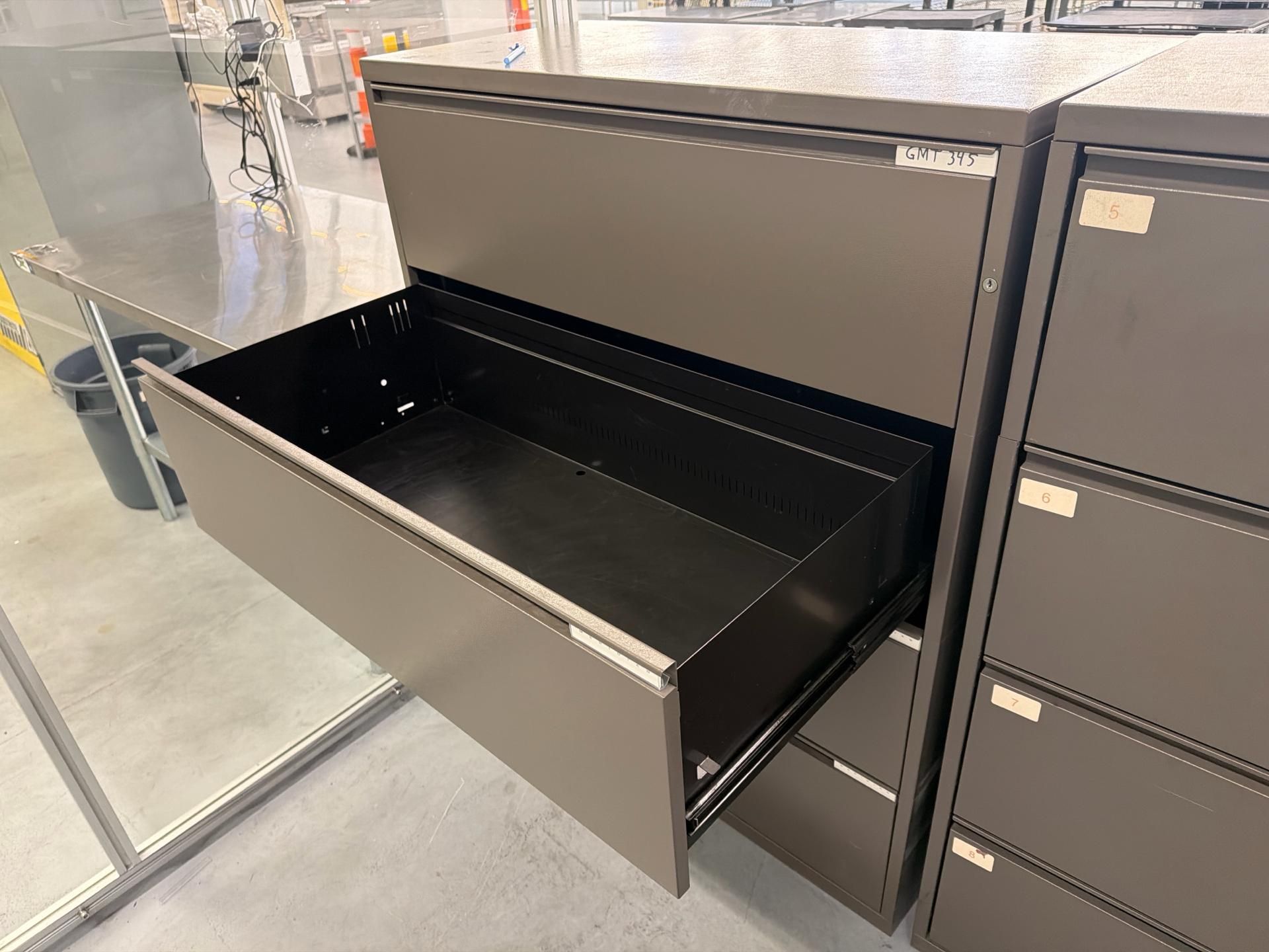 (3) 4-drawer Storage Cabinets - Image 2 of 4