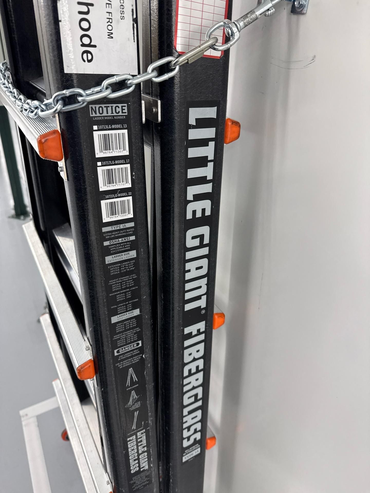 Little Giant Fiber Glass Ladder - Image 2 of 2