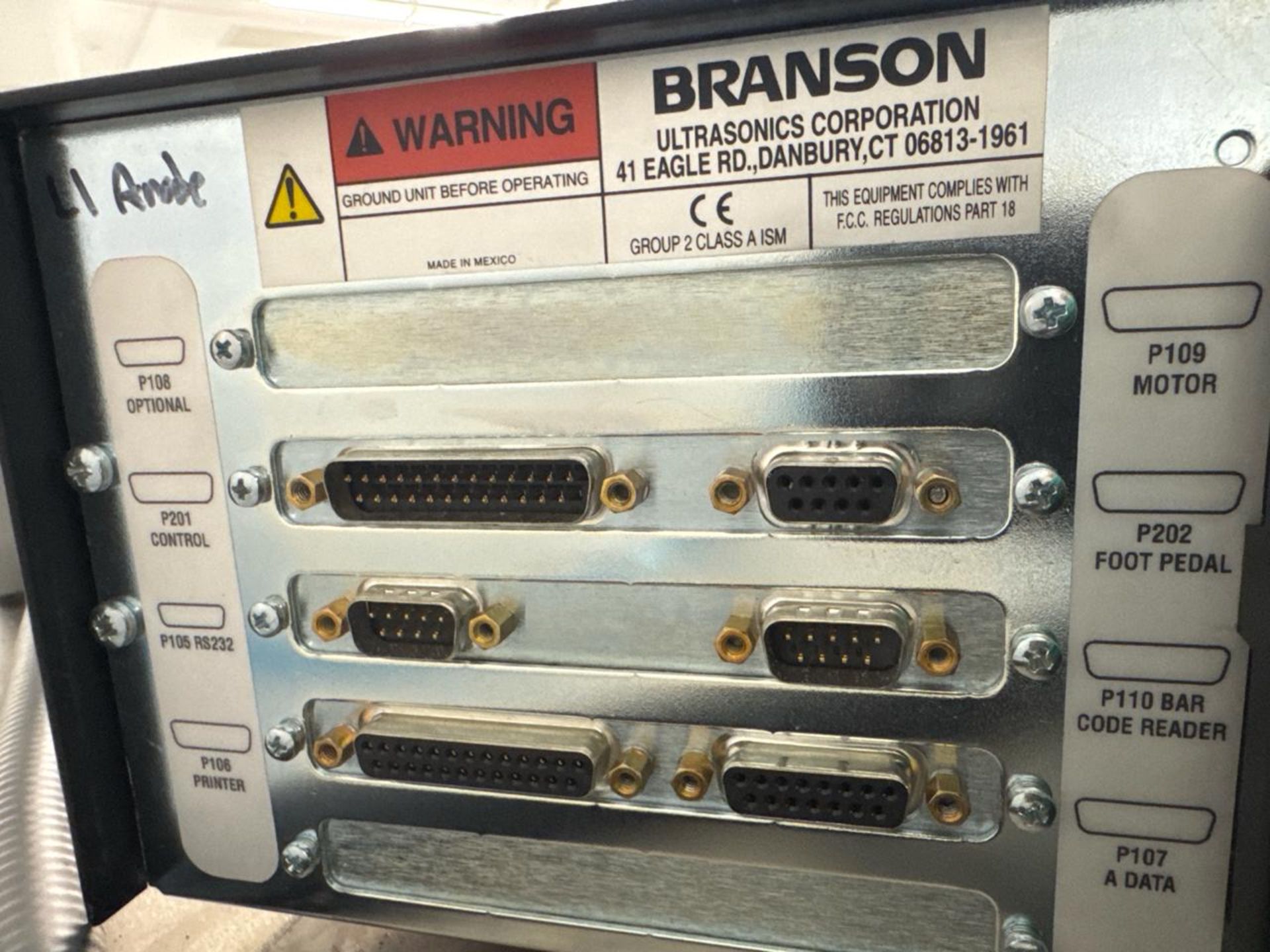 Branson ultrasonic welder controller - Image 4 of 4
