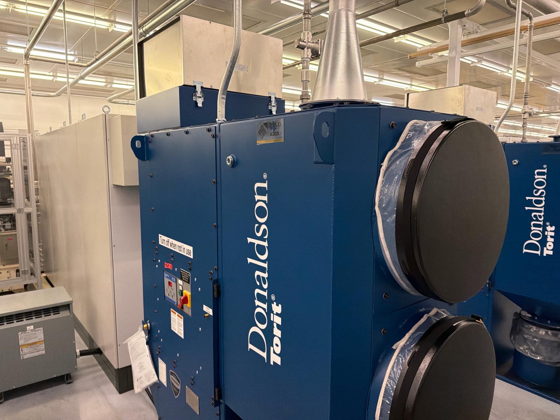 Donaldson Torit Downflo Oval (DFO 2-2) cartridge dust collector. - Image 4 of 8