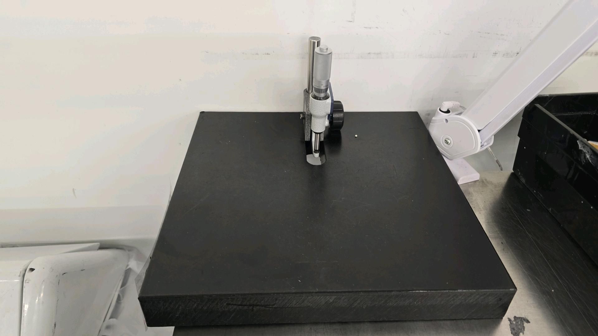 Surface Plate with Micrometer - Image 2 of 3