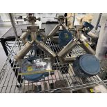 (2) Micro Motion Coriolis mass flow and density sensor