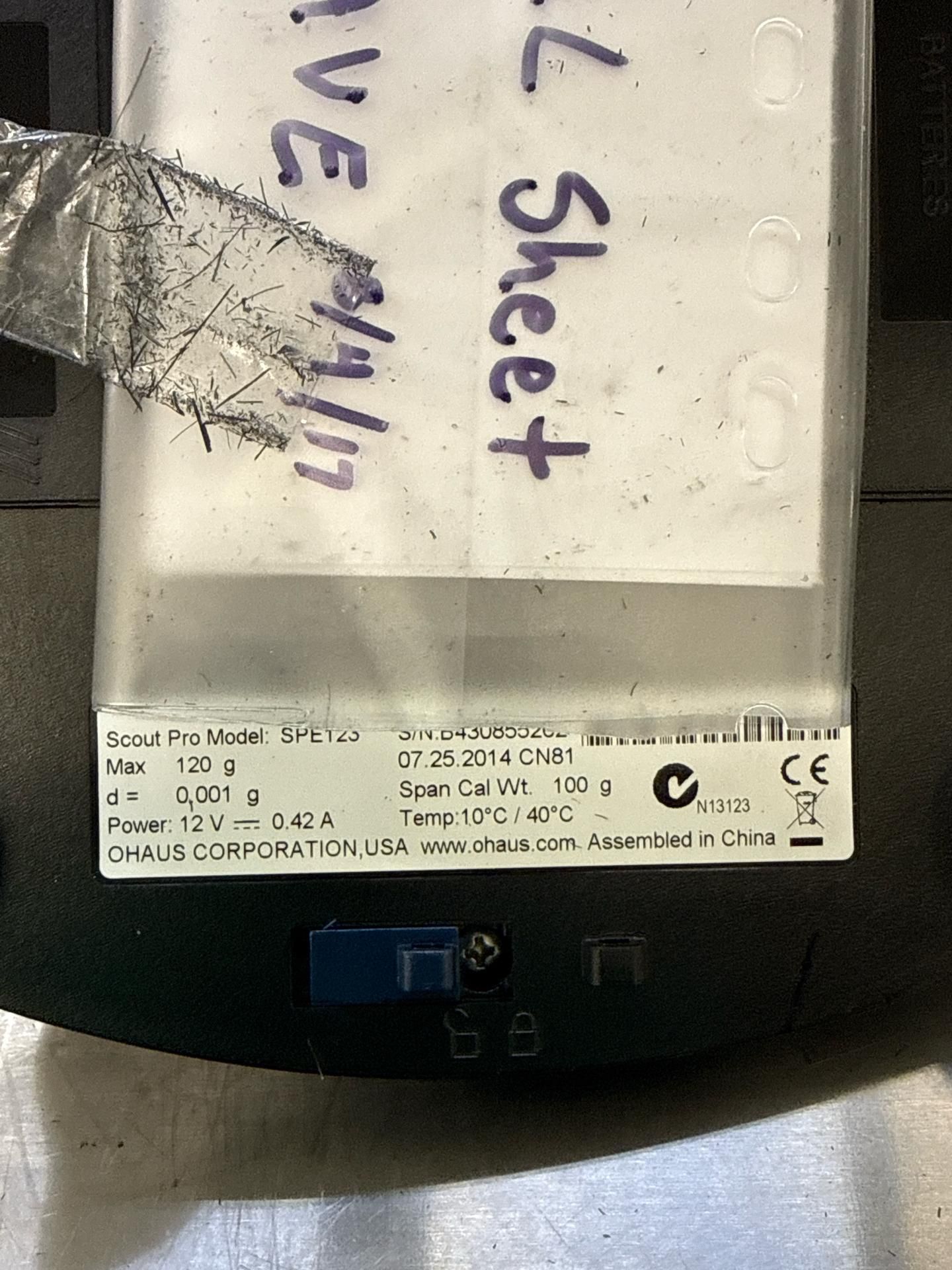 Ohaus Scout Pro Portable Education Balance - Image 2 of 2