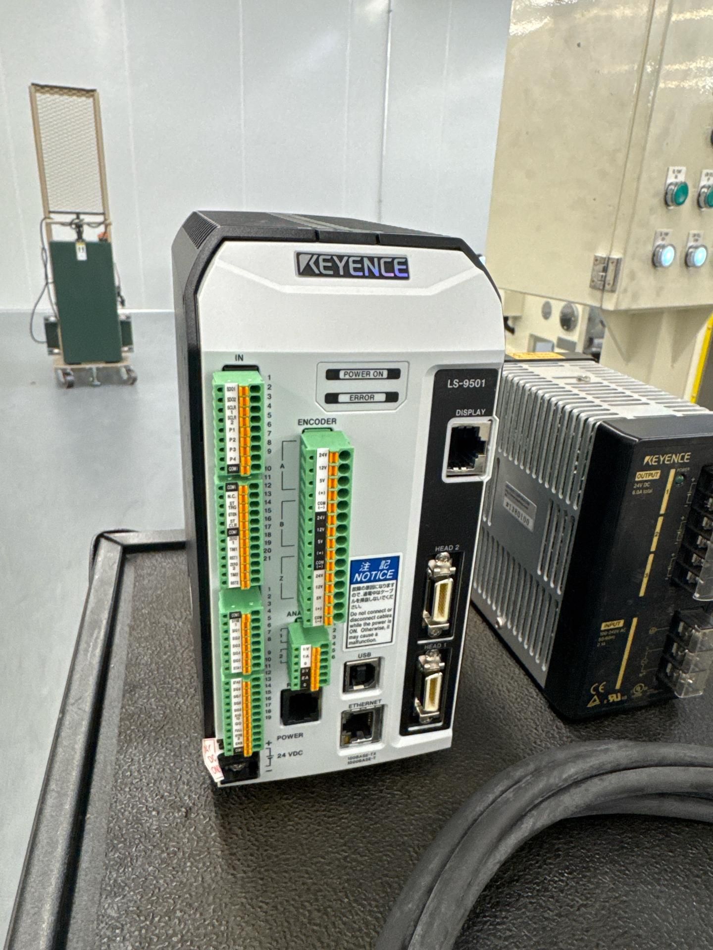 Keyence LS-9000 Series Micrometer Measuring Instruments - Image 2 of 12