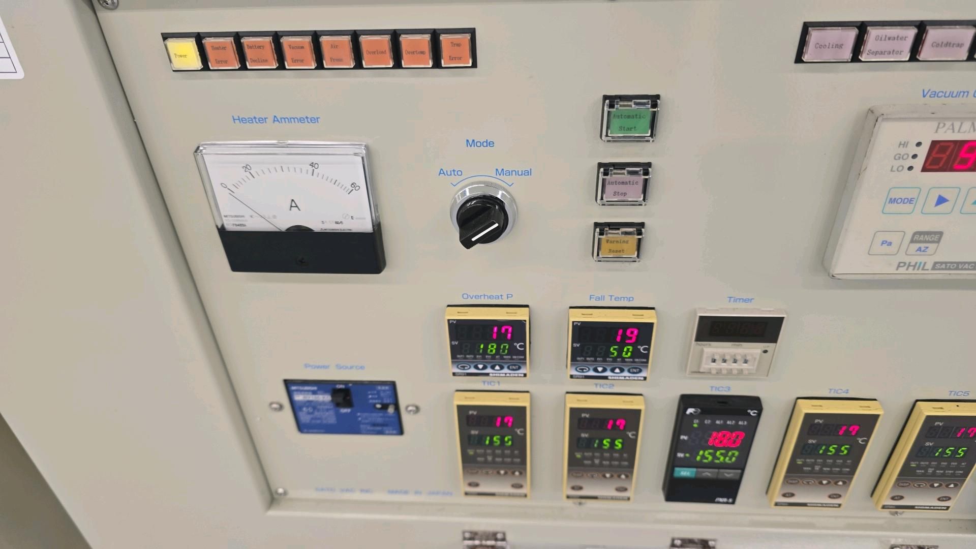 Phil Sato Vac Inc. DQ-75-SP-F Vacuum Dry Oven - Cathode - Image 9 of 14