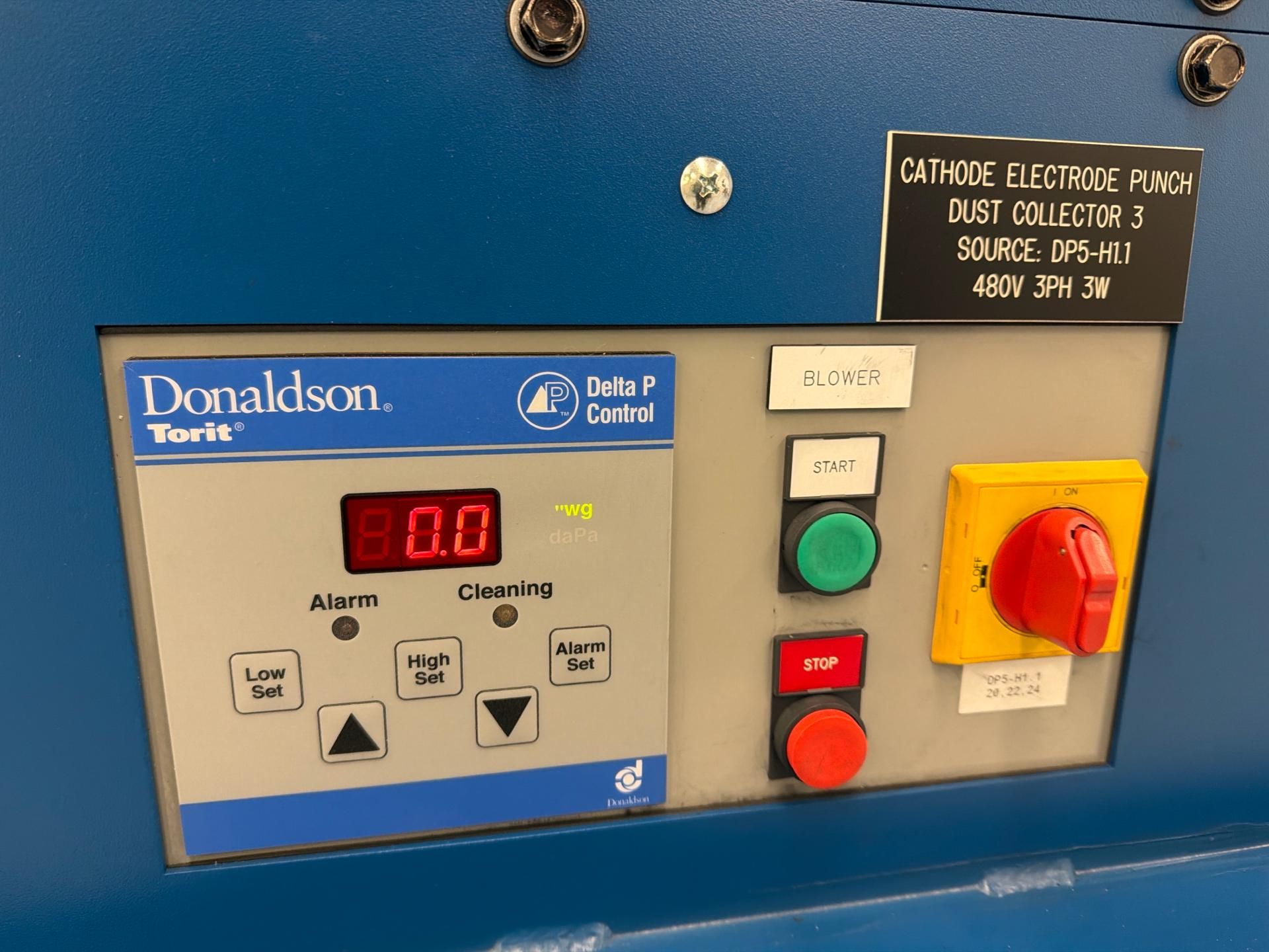 Donaldson Torit Downflo Oval (DFO 2-2) cartridge dust collector. - Image 5 of 8