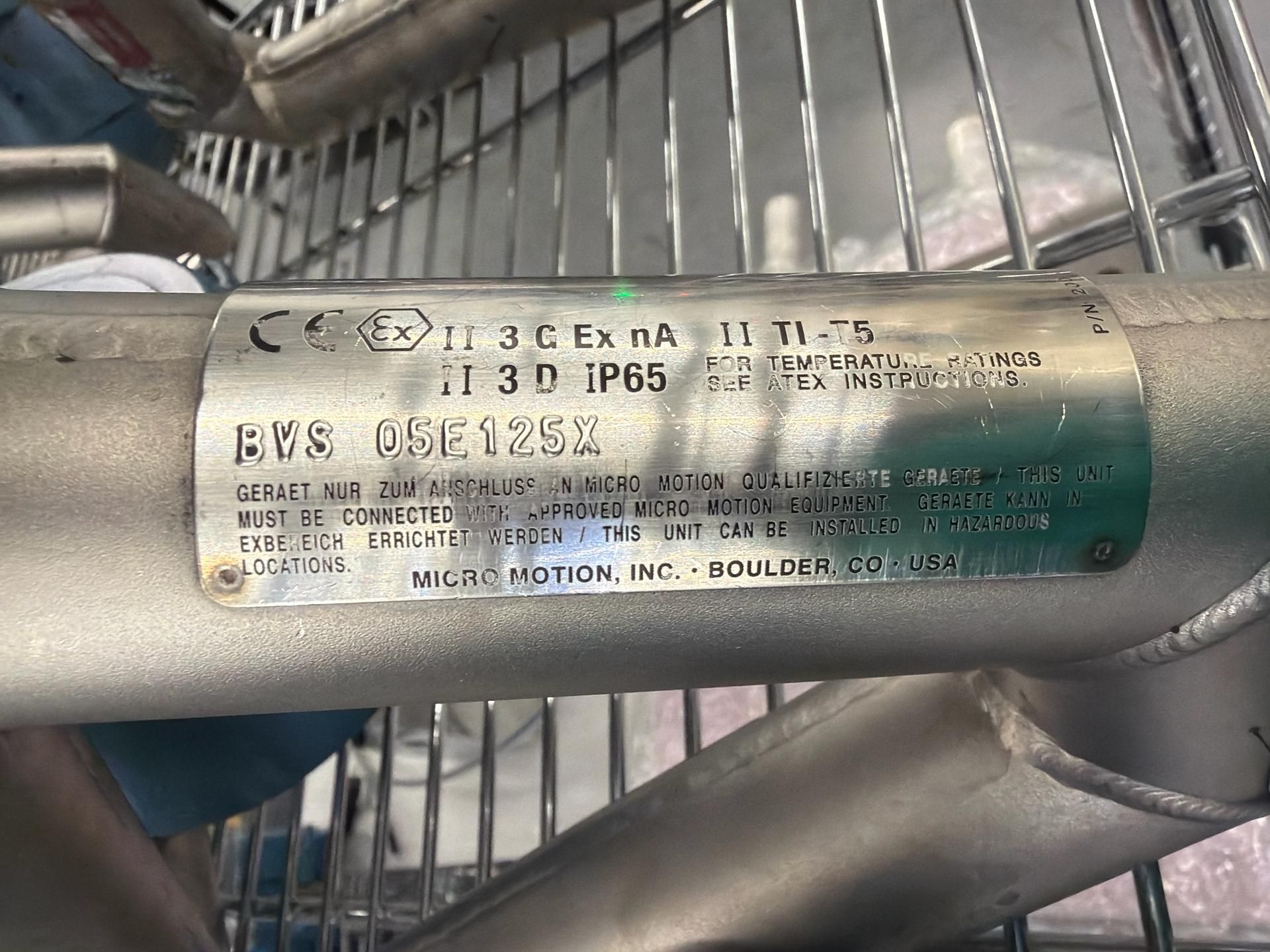 (2) Micro Motion Coriolis mass flow and density sensor - Image 5 of 7