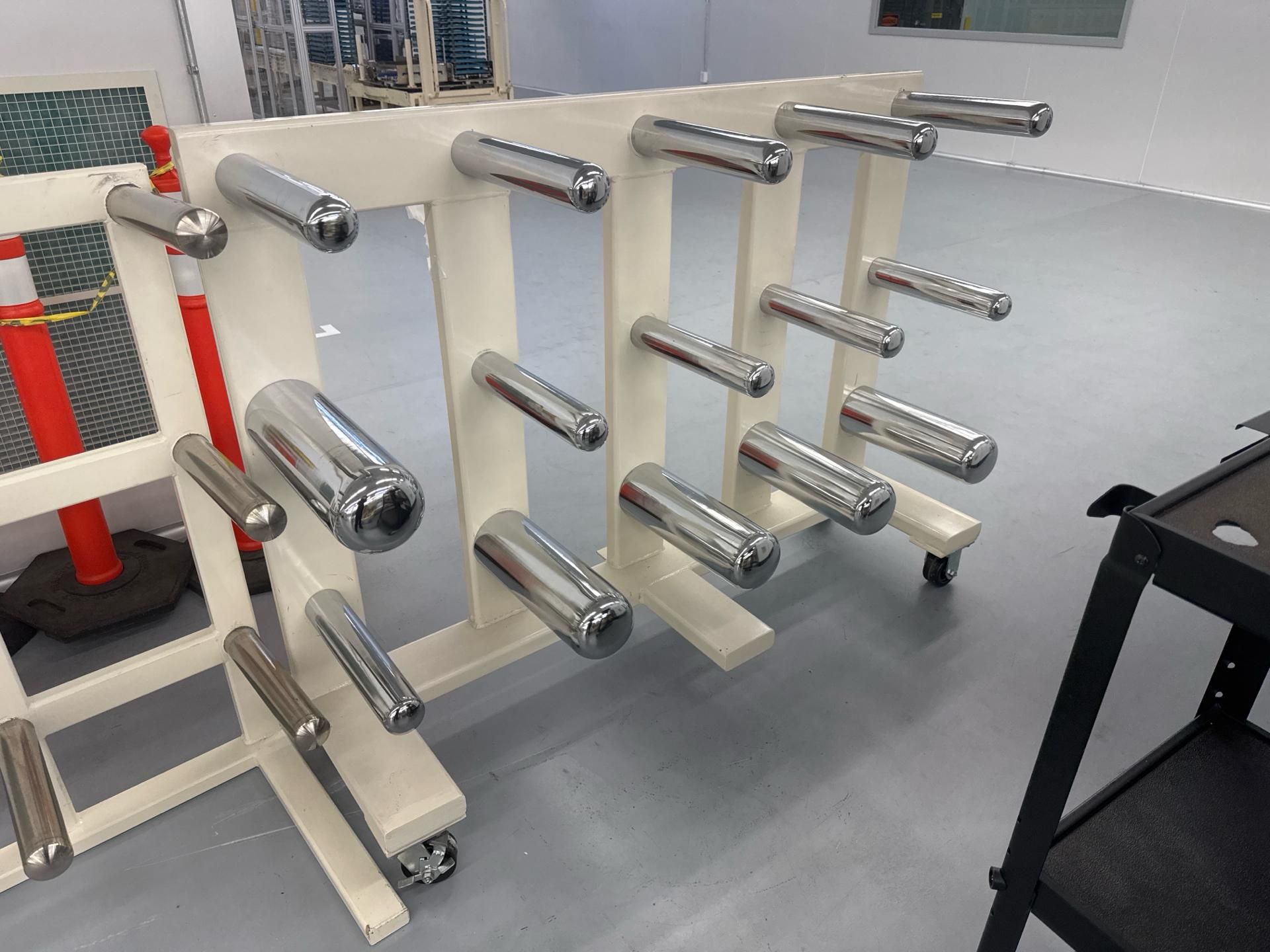 Steel Spool Storage Rack - Image 6 of 6
