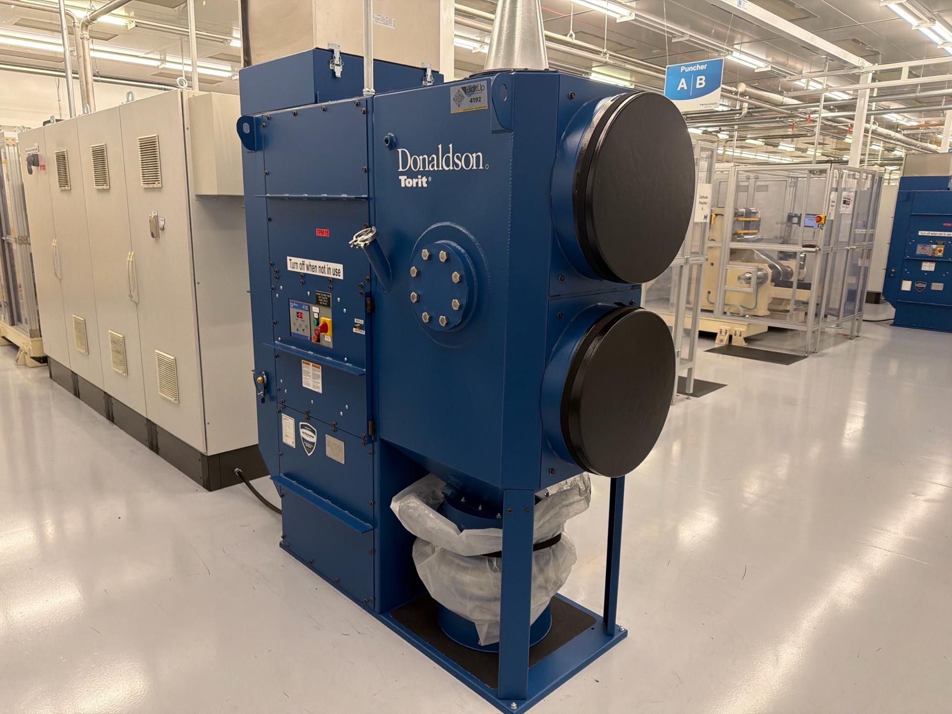 Donaldson Torit Downflo Oval (DFO 2-2) cartridge dust collector. - Image 2 of 7