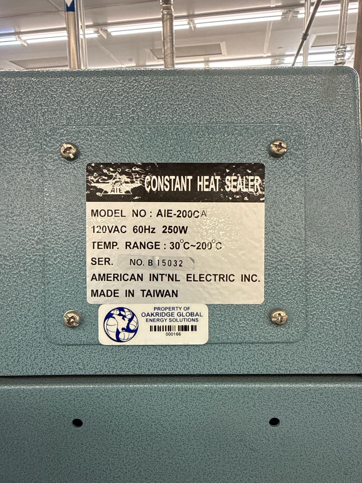 AIE Constant Heat Sealer - Image 4 of 4