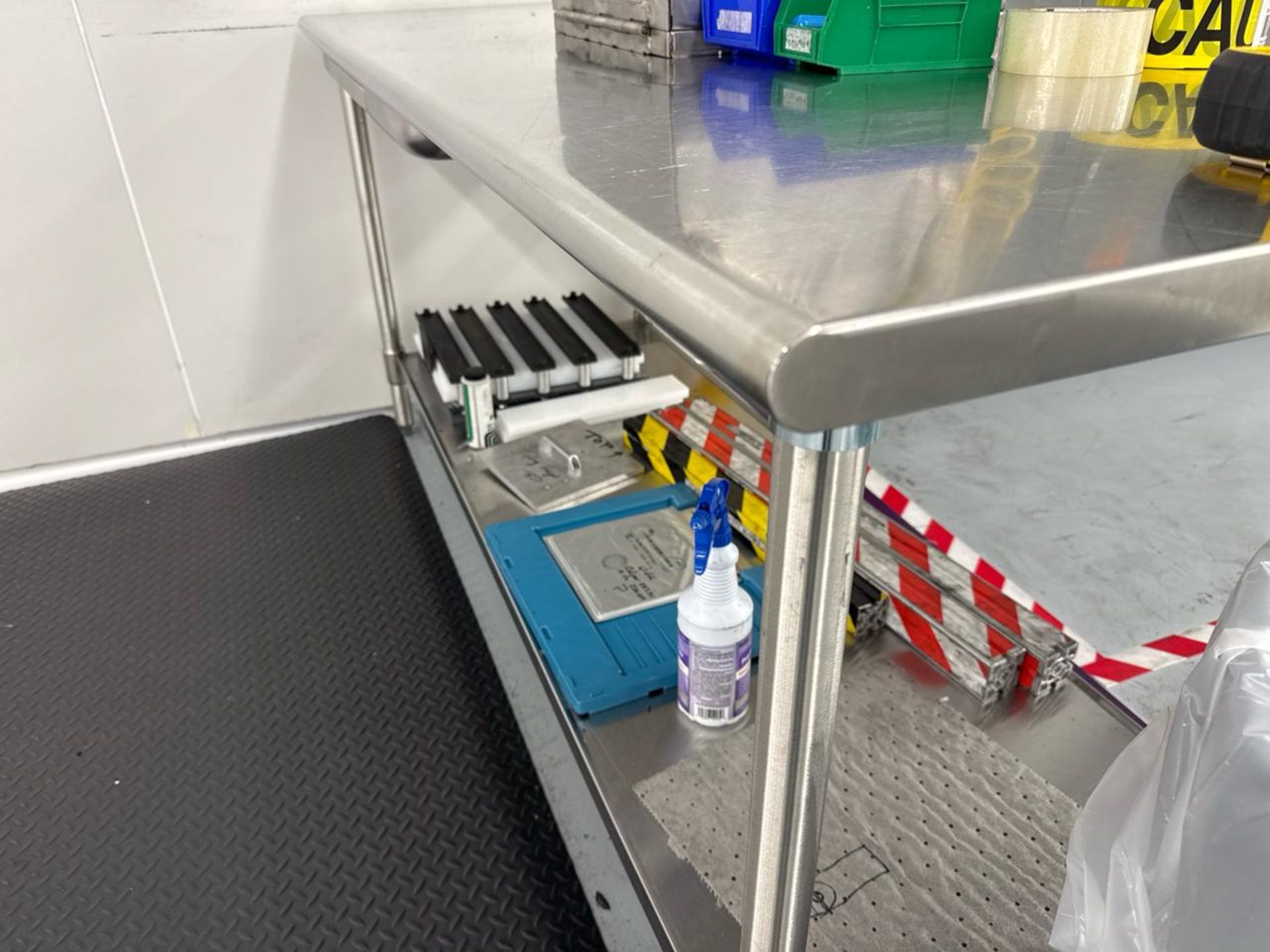 Global Industrial Stainless Steel Table - Image 3 of 3