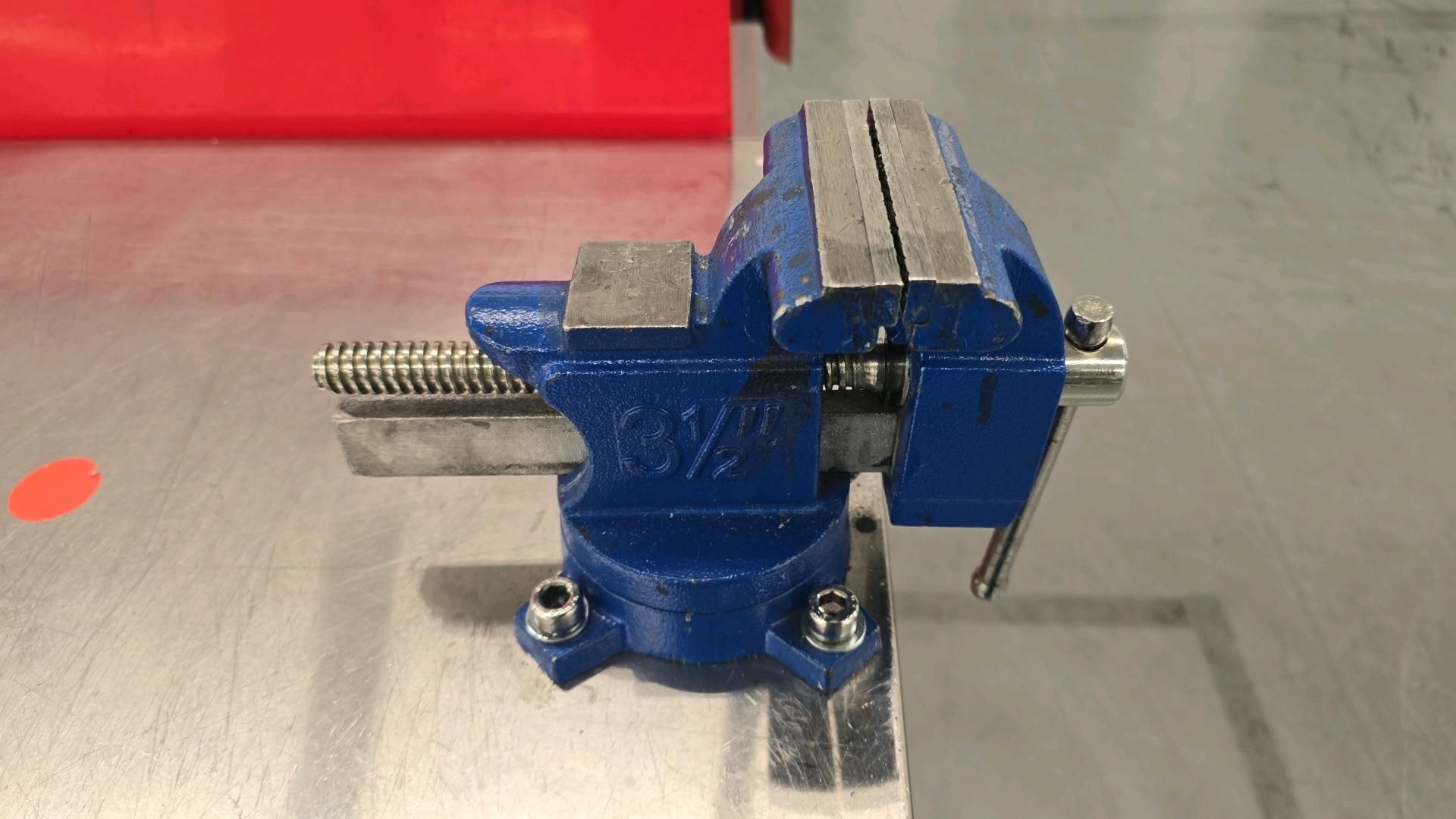 Stainless Steel Workbench and Vise - Image 4 of 5