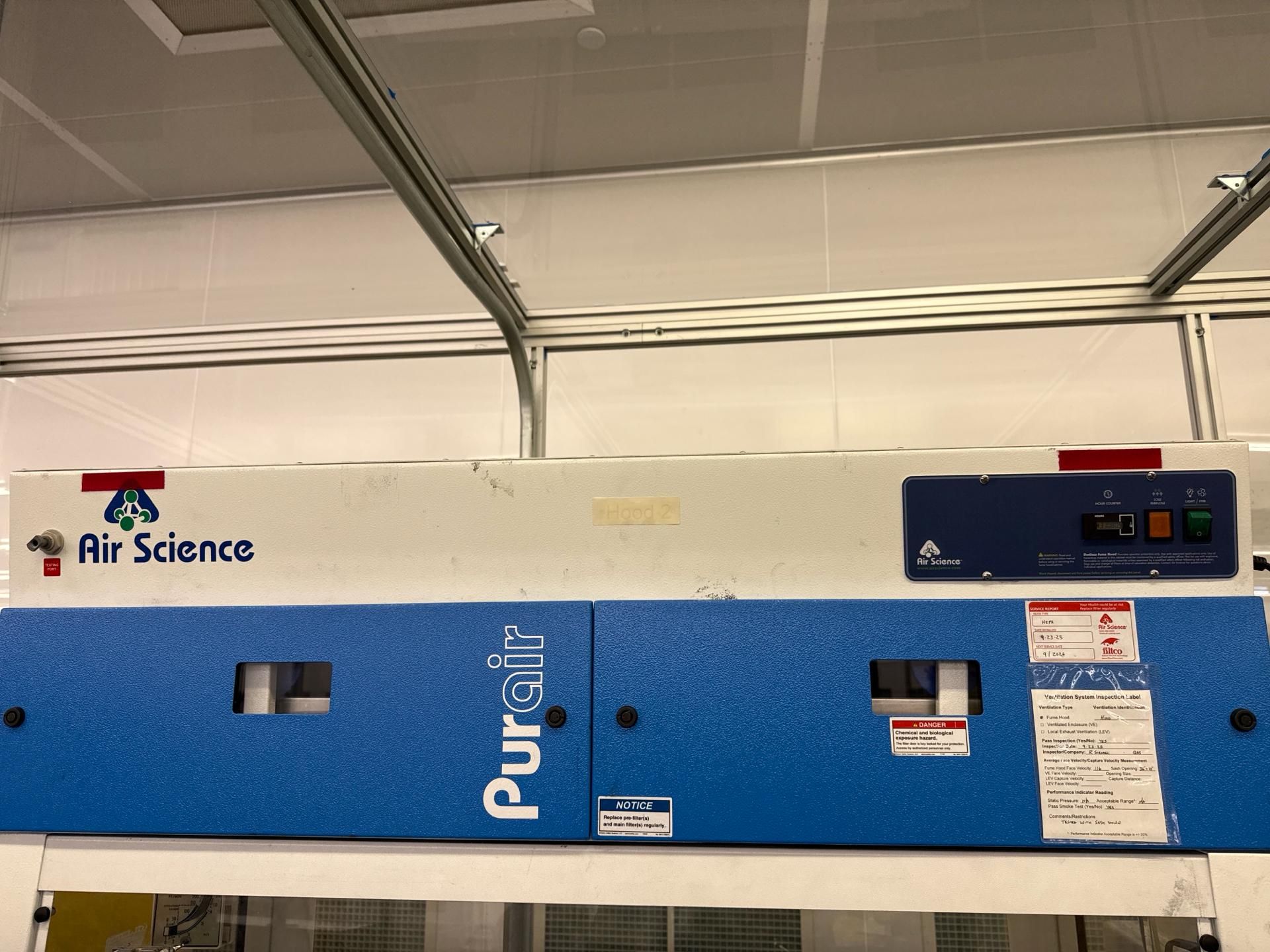 Air science Purair Model: P20 - Image 2 of 3