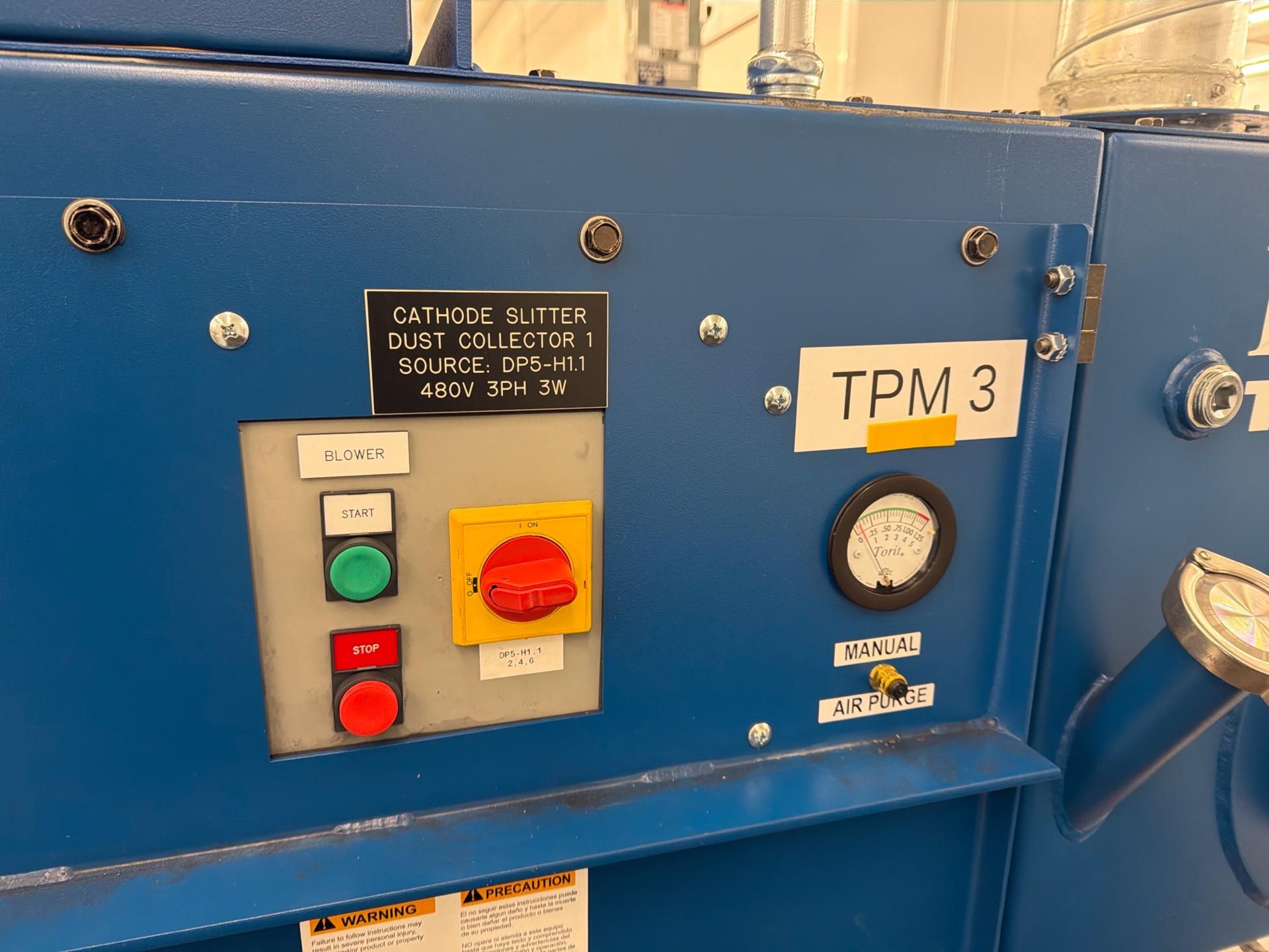 Donaldson Torit Downflo Oval (DFO) cartridge dust collector. - Image 5 of 8