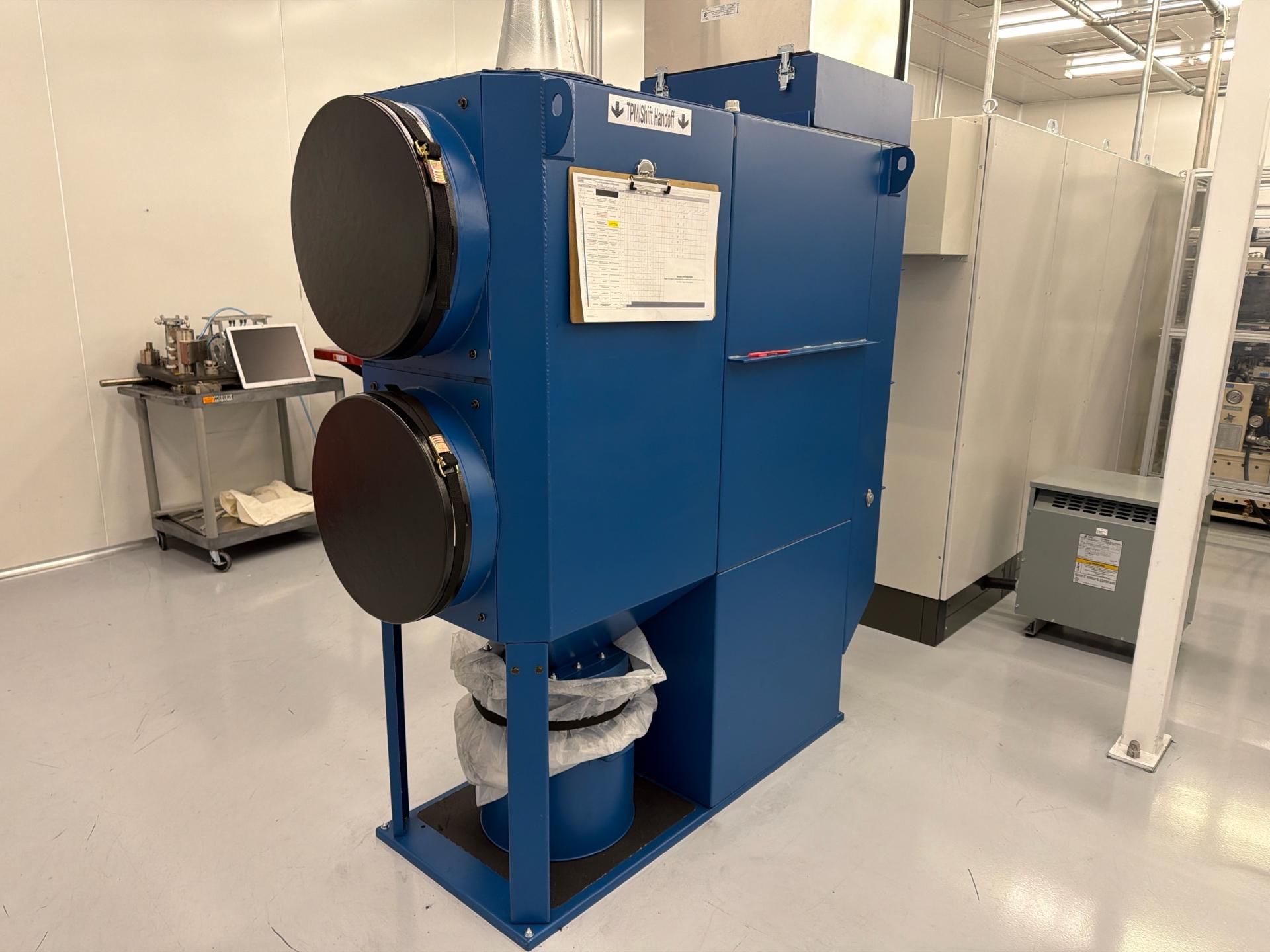 Donaldson Torit Downflo Oval (DFO 2-2) cartridge dust collector. - Image 2 of 6