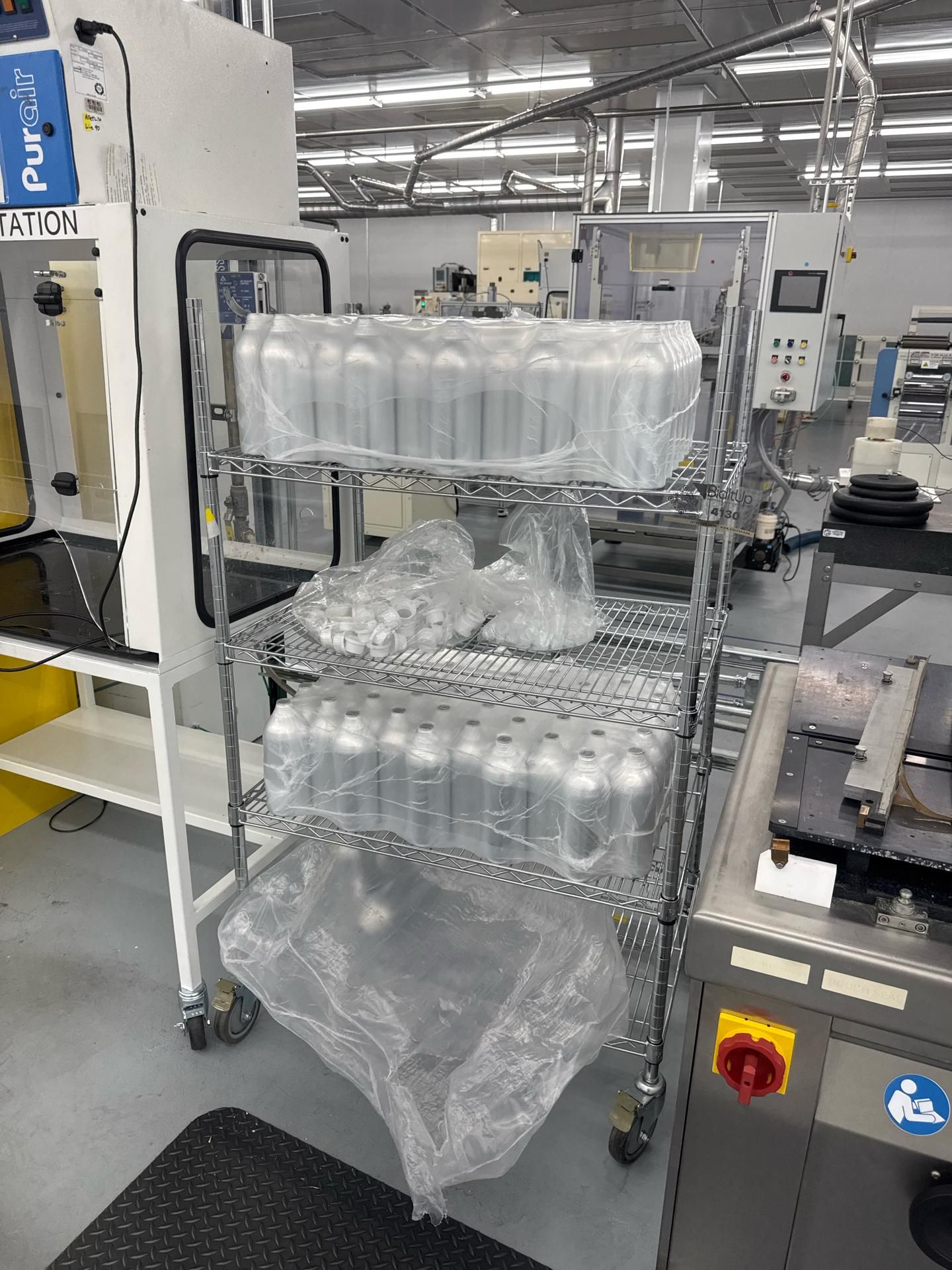 Uline Adjustable Shelf Cart - Image 2 of 3