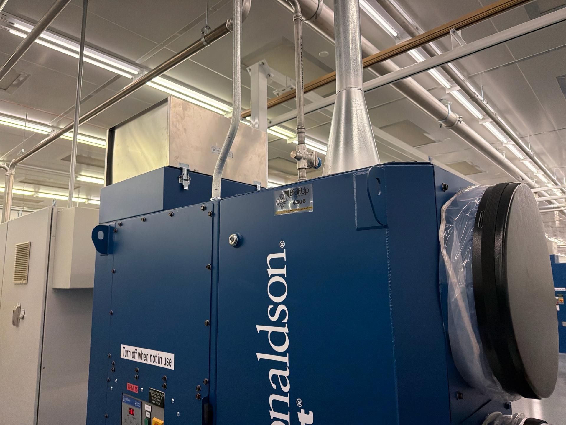 Donaldson Torit Downflo Oval (DFO 2-2) cartridge dust collector. - Image 4 of 8