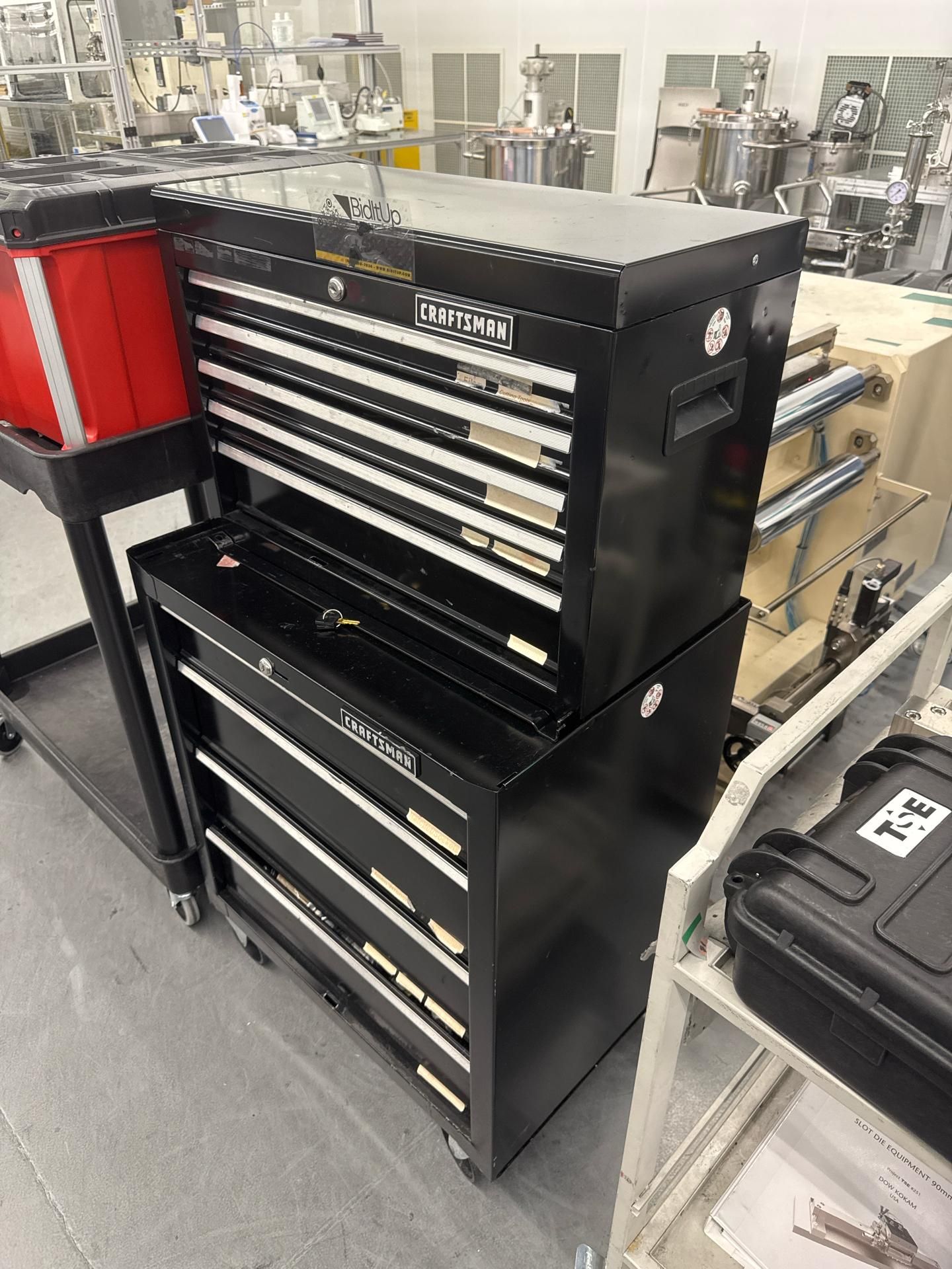 Craftsman Multi-Drawer Tool Box with Chest - Image 2 of 12