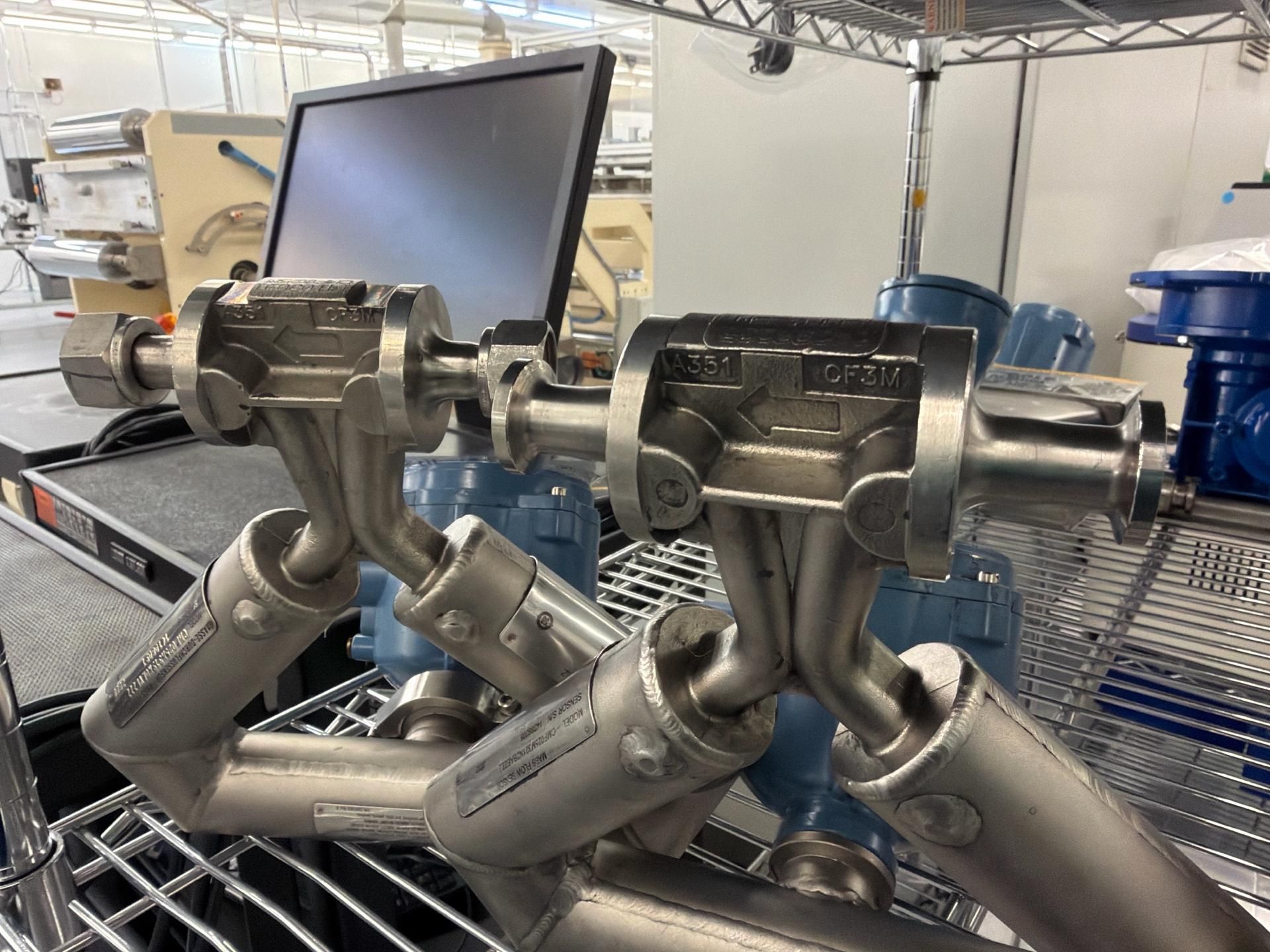 (2) Micro Motion Coriolis mass flow and density sensor - Image 6 of 7