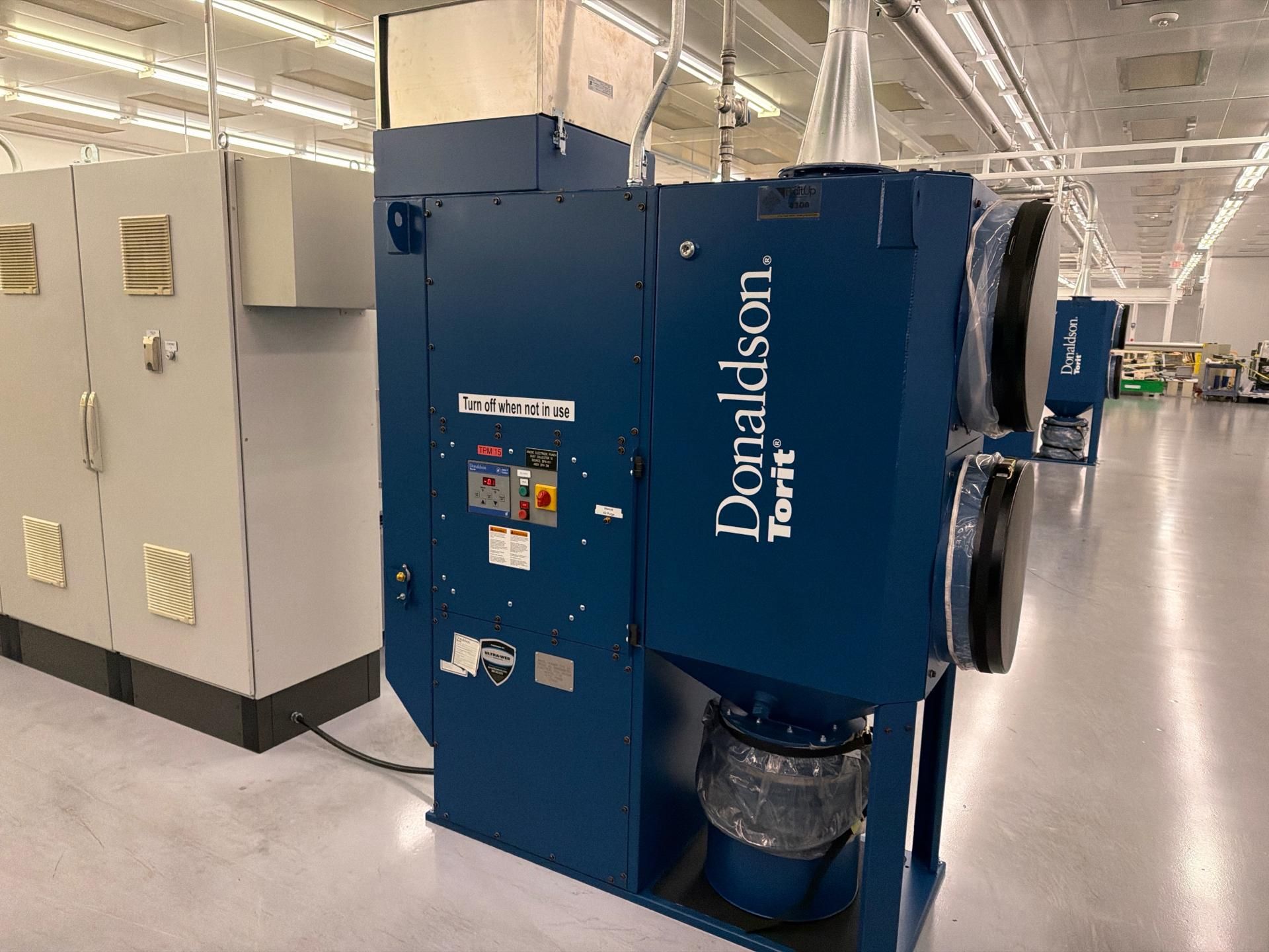 Donaldson Torit Downflo Oval (DFO 2-2) cartridge dust collector.
