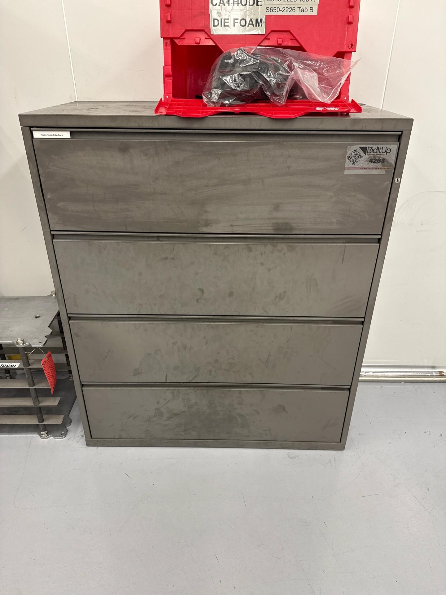 4 Drawer File Cabinet