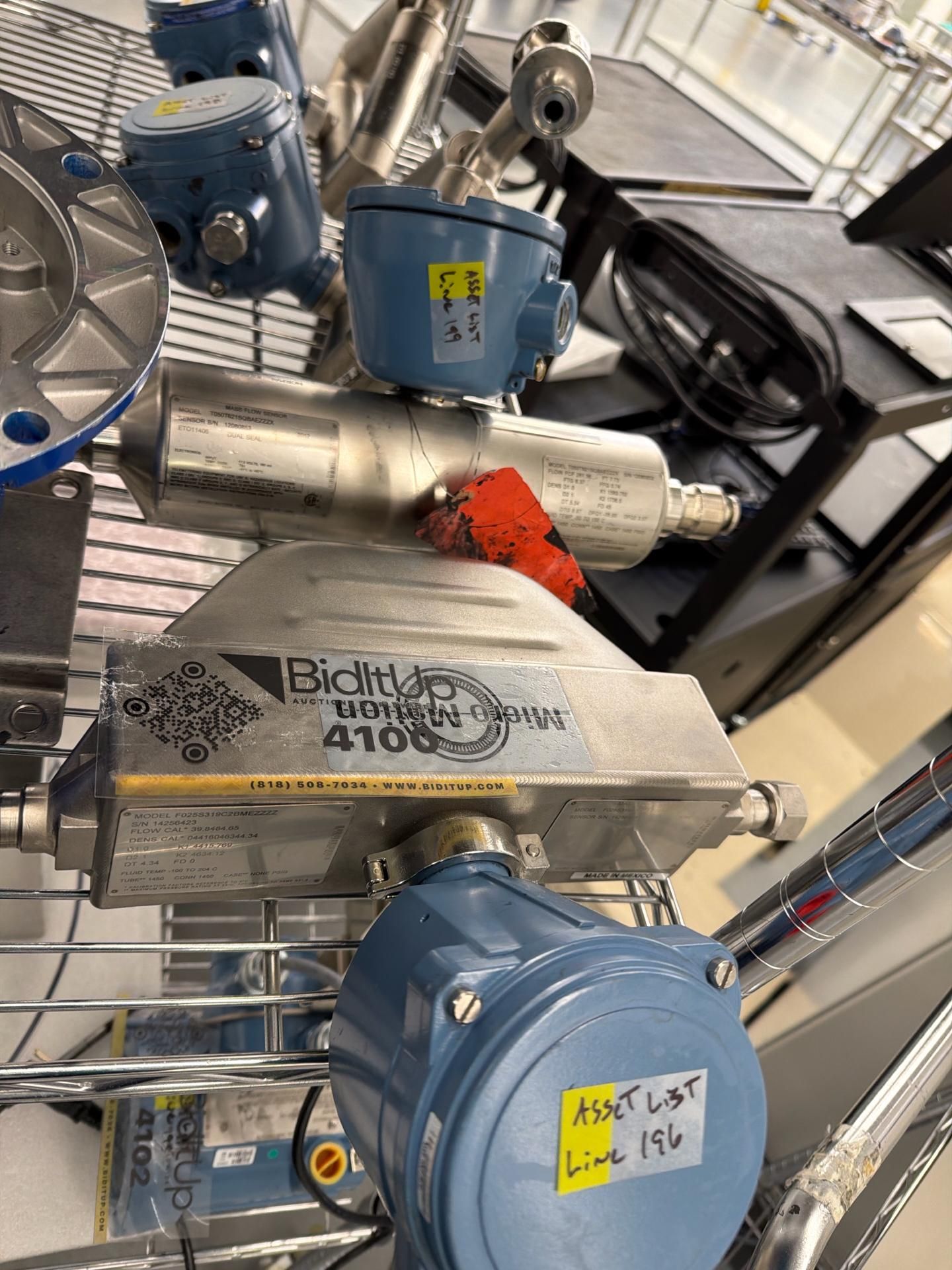 Micro Motion F-Series Coriolis Flow and Density Meter, AND Micro Motion T-Series Coriolis Flow and D
