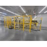 Cathode Punching Electrode Magazine and Exhaust Loading / Unloading Coneyor System