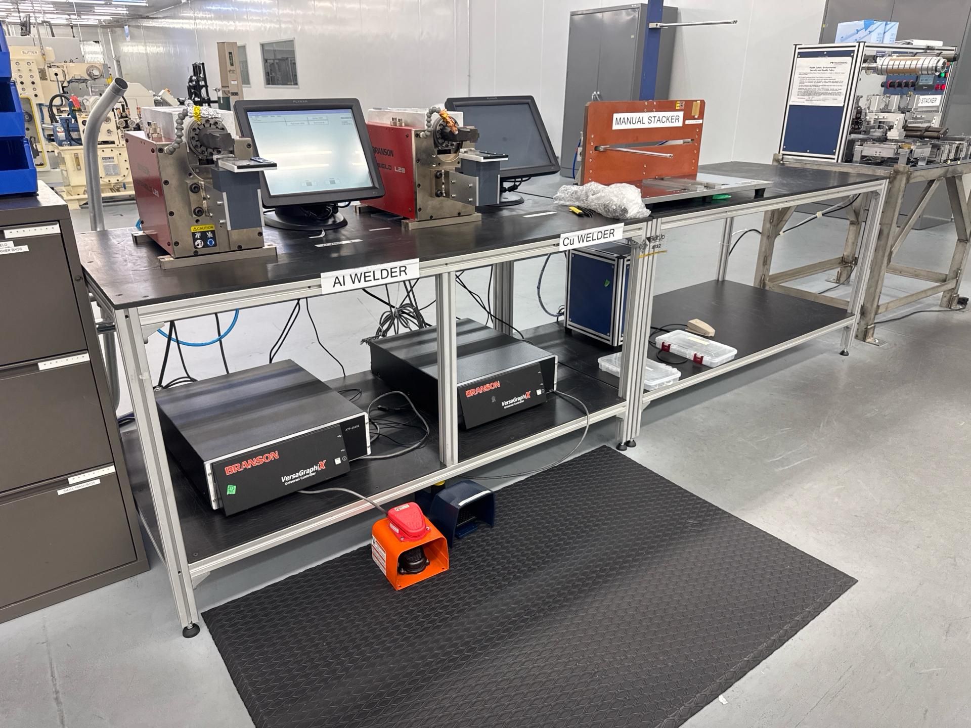 (2) Aluminum Extruded Frame Workbenches - Image 2 of 3