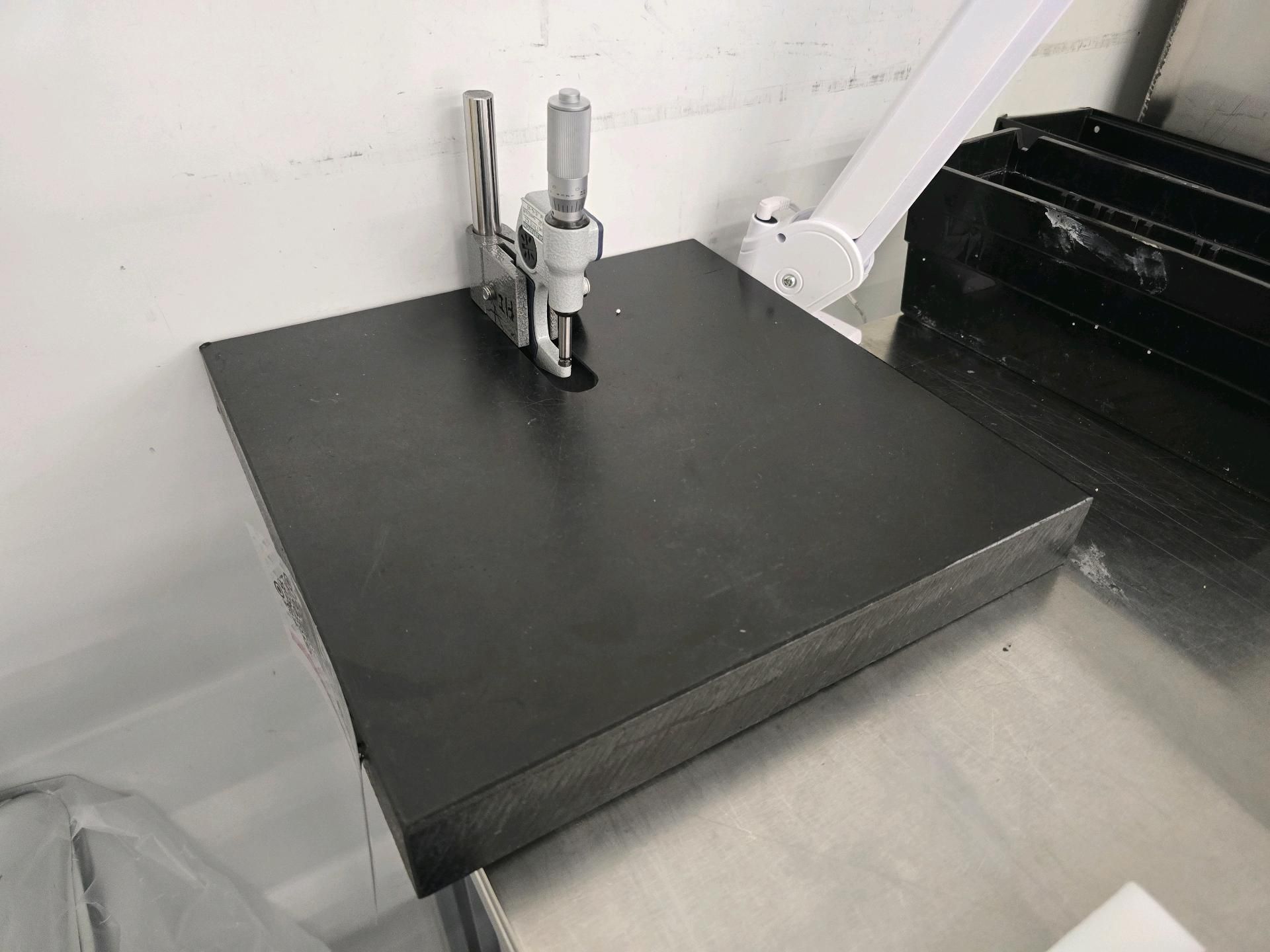 Surface Plate with Micrometer