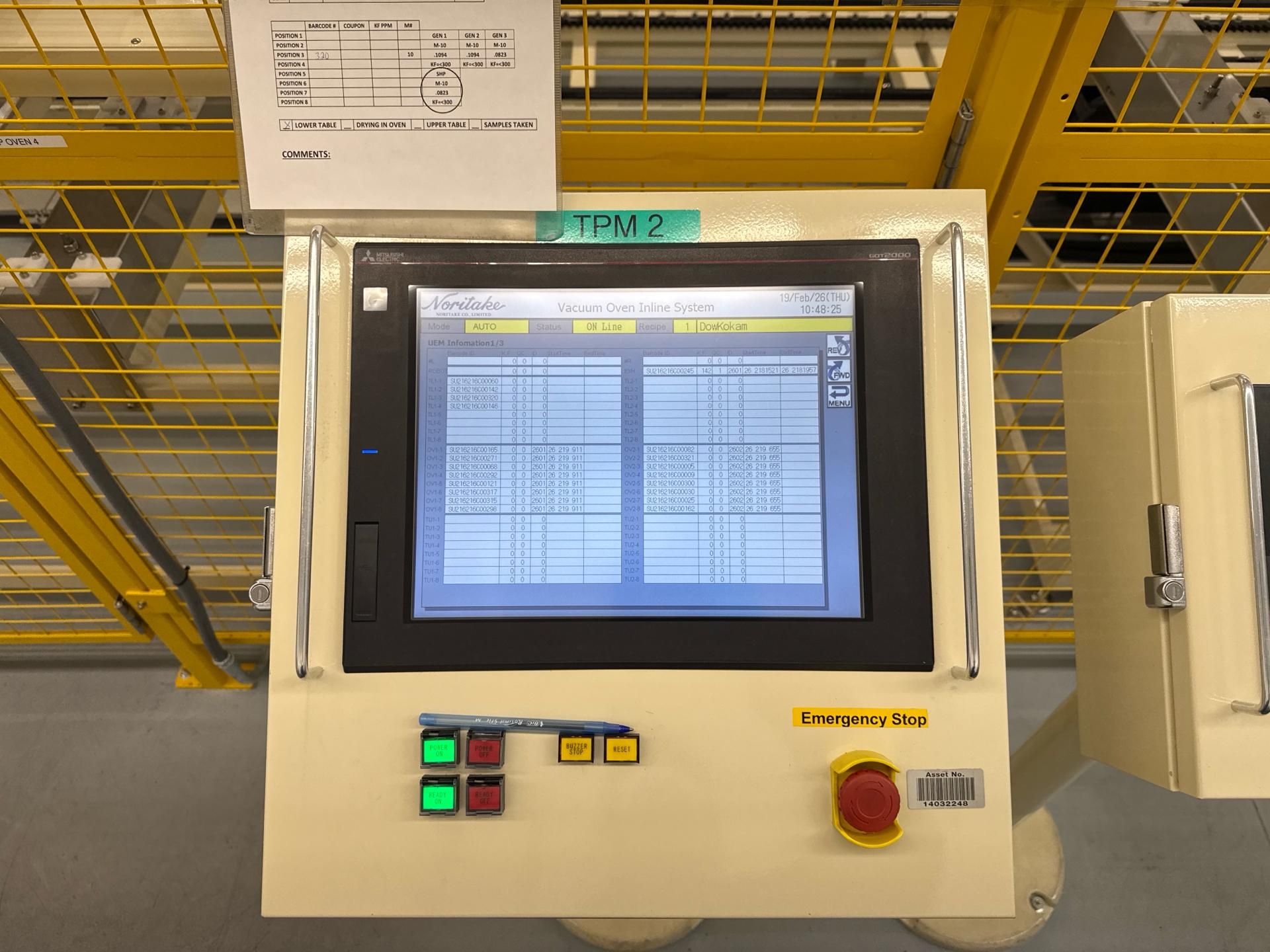 Mitsubishi Graphic Operation Terminal Got2000 HMI - Image 2 of 3