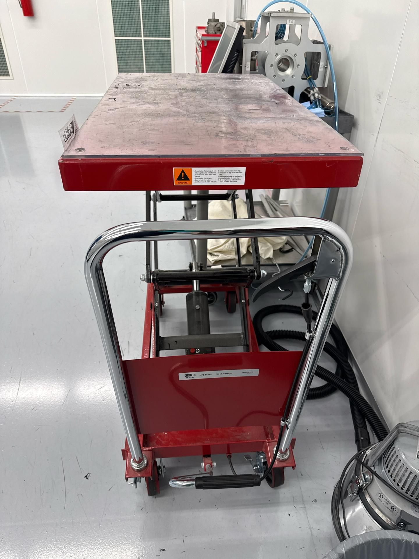 ULINE 770LBS Lift Table Model: H-1784 - Image 2 of 3