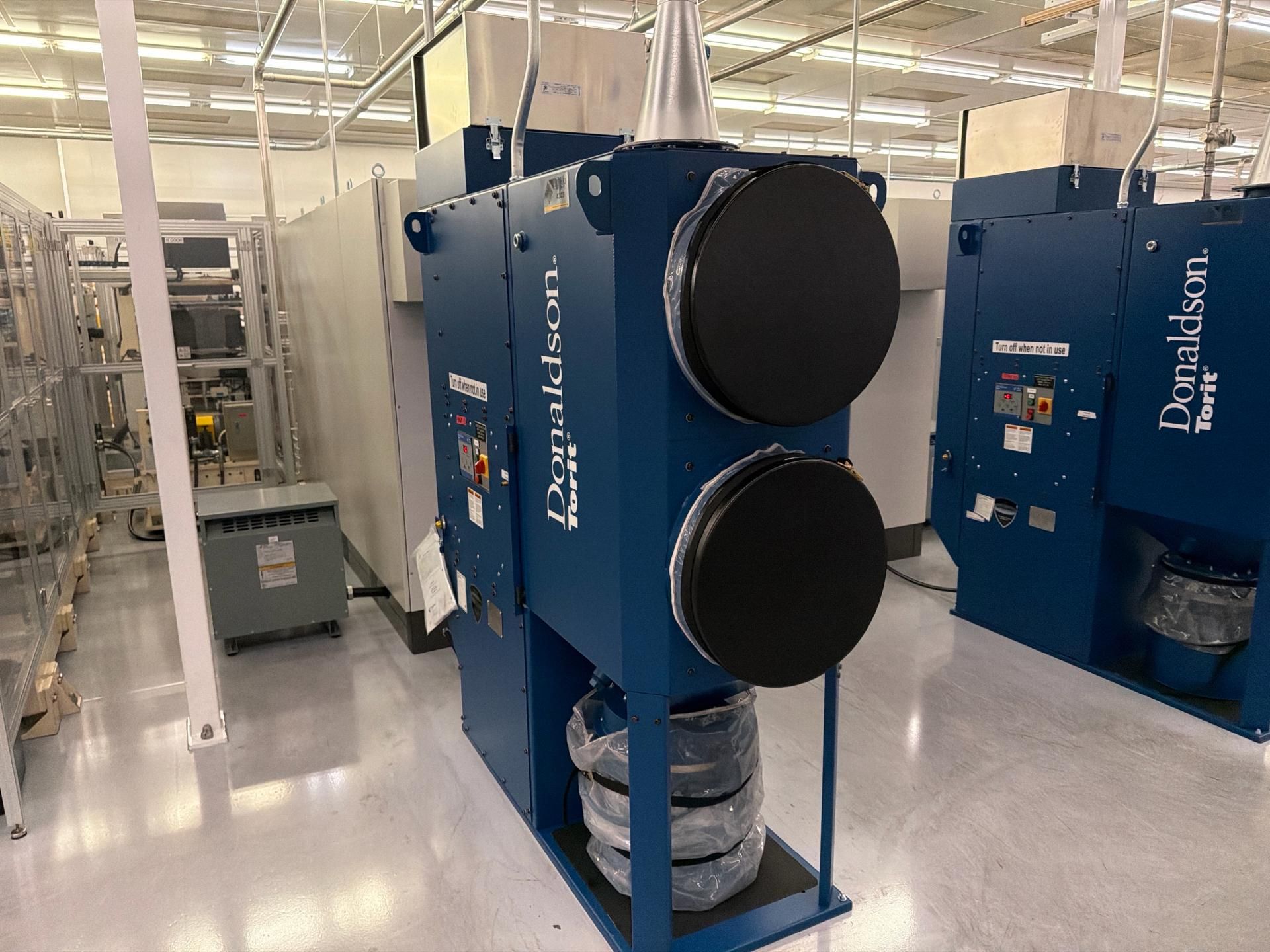 Donaldson Torit Downflo Oval (DFO 2-2) cartridge dust collector. - Image 2 of 8