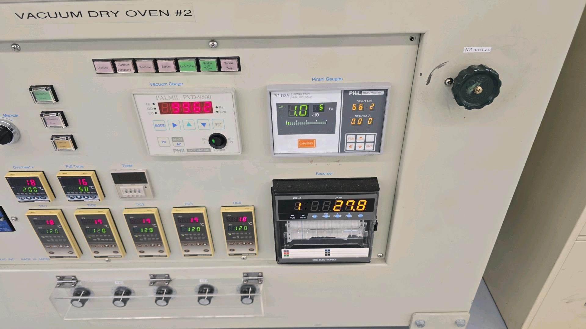 Phil Sato Vac Inc. DQ-75-SP-F Vacuum Dry Oven - Cathode - Image 5 of 13