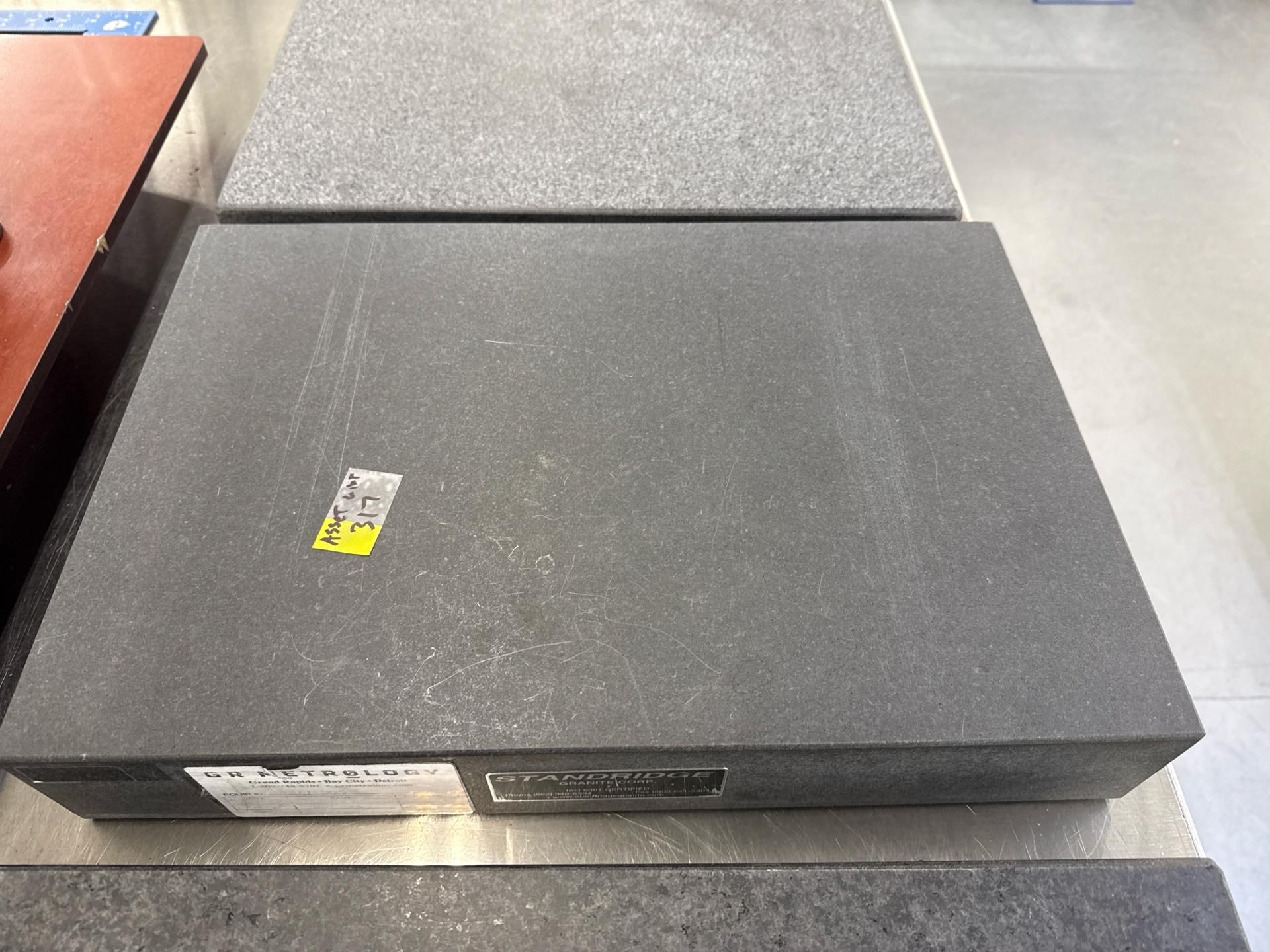 Standrige Granite Surface Plate 18” X 12” X 3”