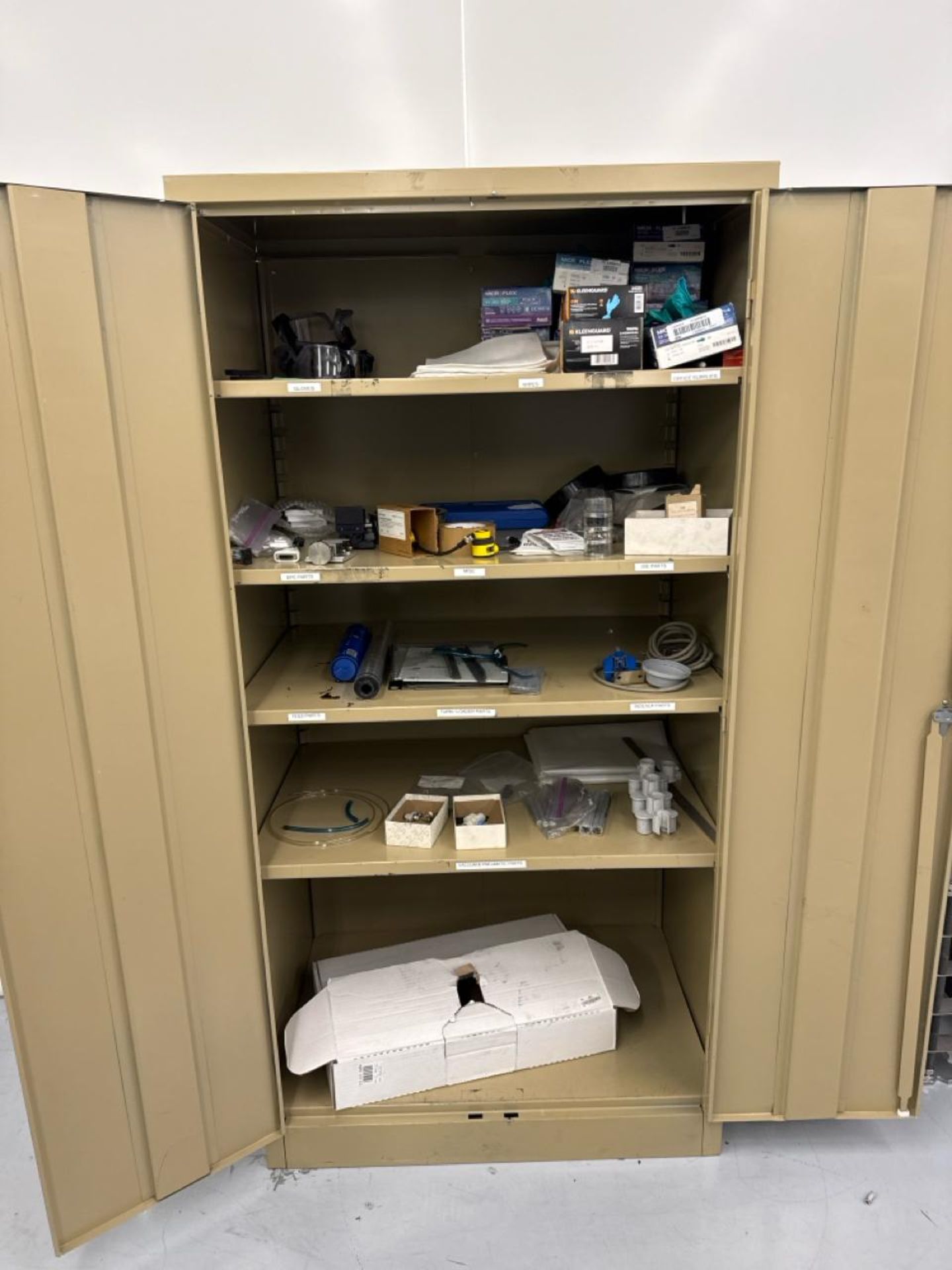Uline steel cabinet - Image 2 of 3