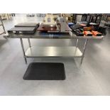 Metro Stainless Steel Lab Table 72” x 44” x 33”