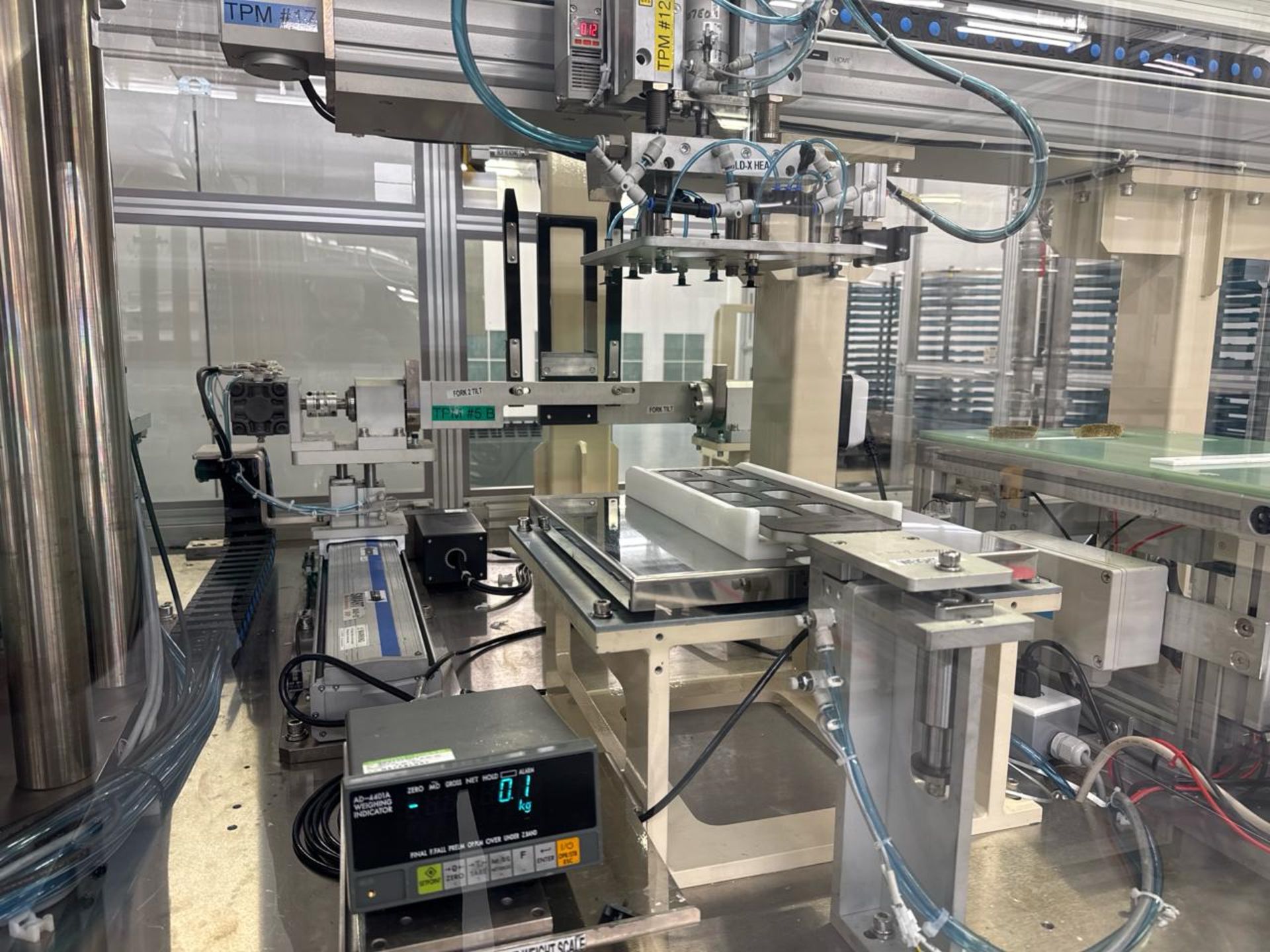 Battery cell electrolyte filling/Wetting/ Sealing assembly - Image 10 of 12