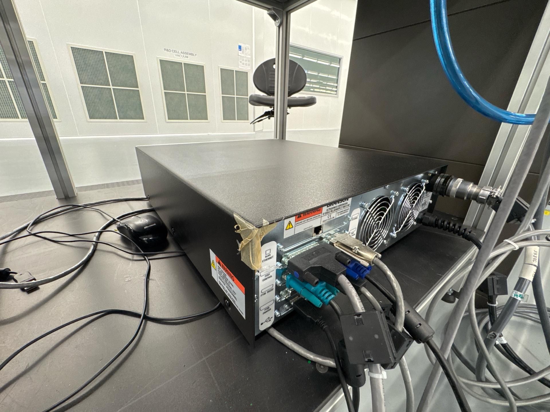 Branson UltraWeld L20 with Branson VersaGraphix Universal Controller and Monitor - Image 6 of 8