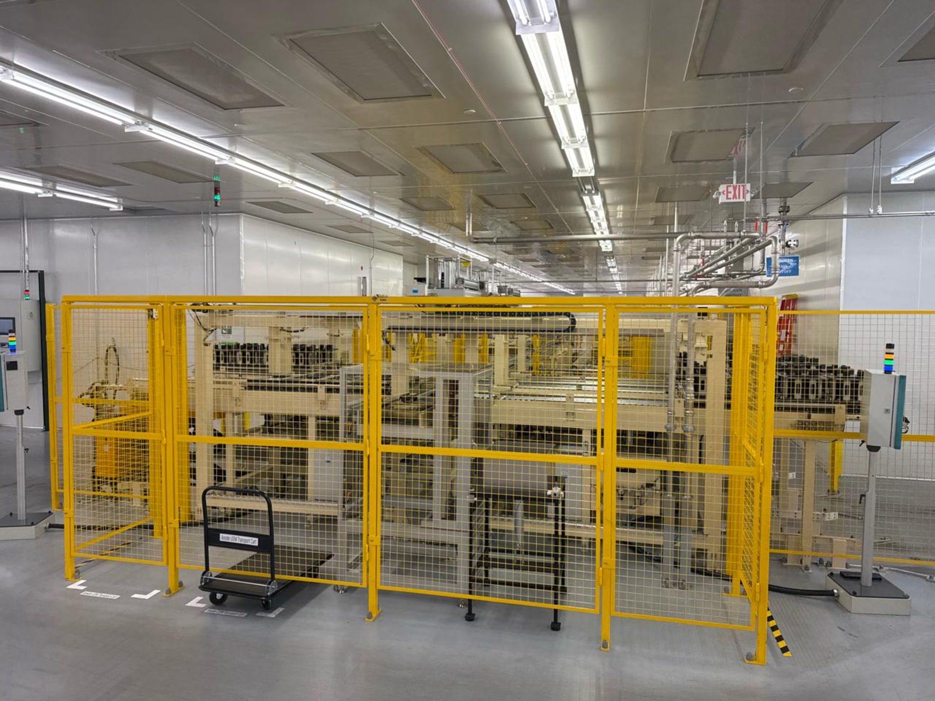 Anode Punching Electrode Magazine and Exhaust Loading / Unloading Coneyor System