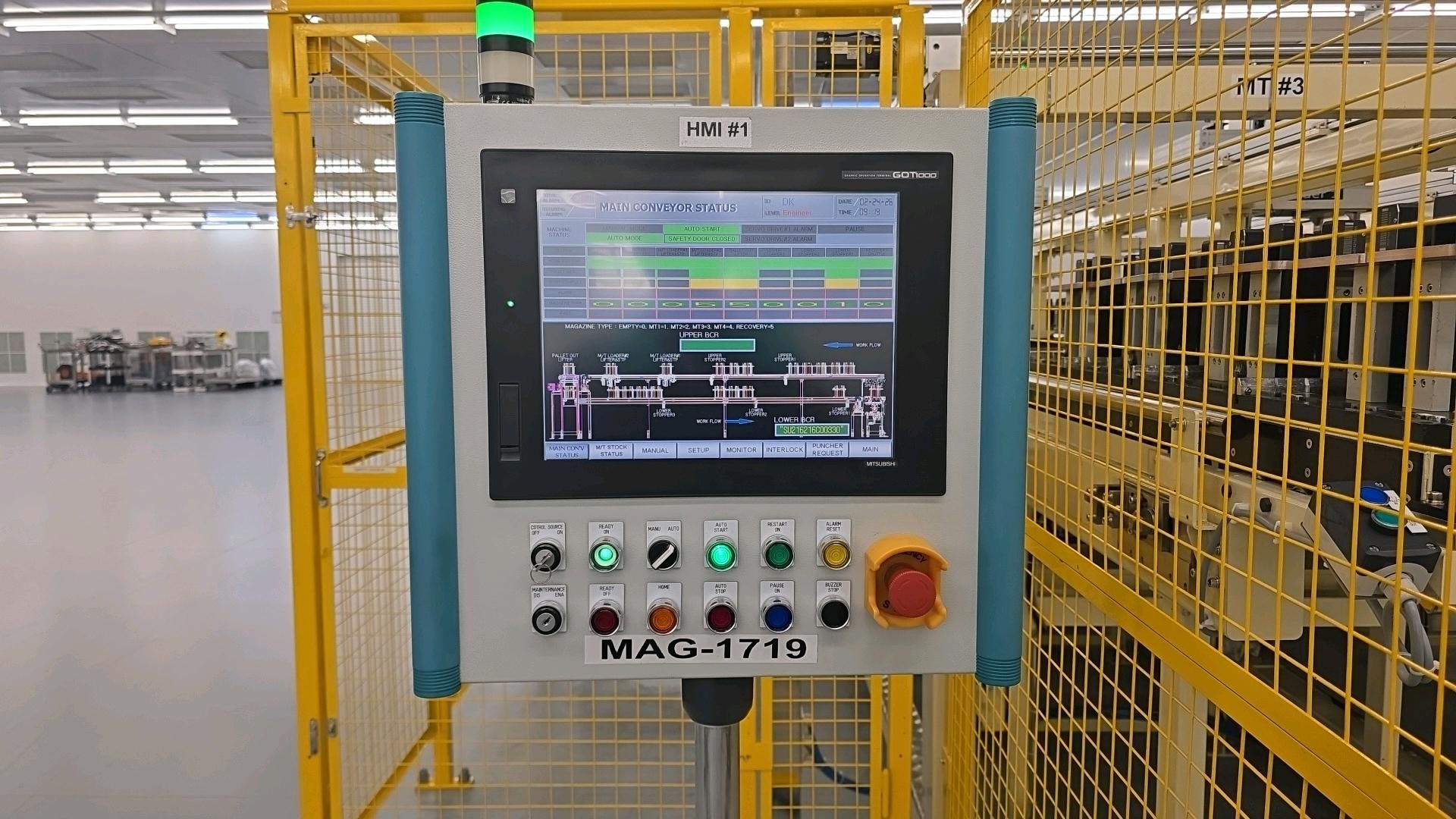 Cathode Punching Electrode Magazine and Exhaust Loading / Unloading Coneyor System - Image 7 of 11