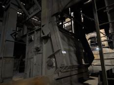 34 Cubic Foot WheelaBrator Blast Machine with Shot Elevator and Screw Feeder