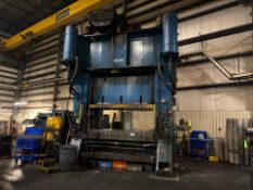 1989 600 Ton Minster E2-600 Mechanical Stamping Press (Entirety Lot)