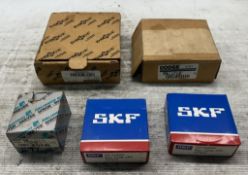 Lot of (5) Dodge & SKF Bearings