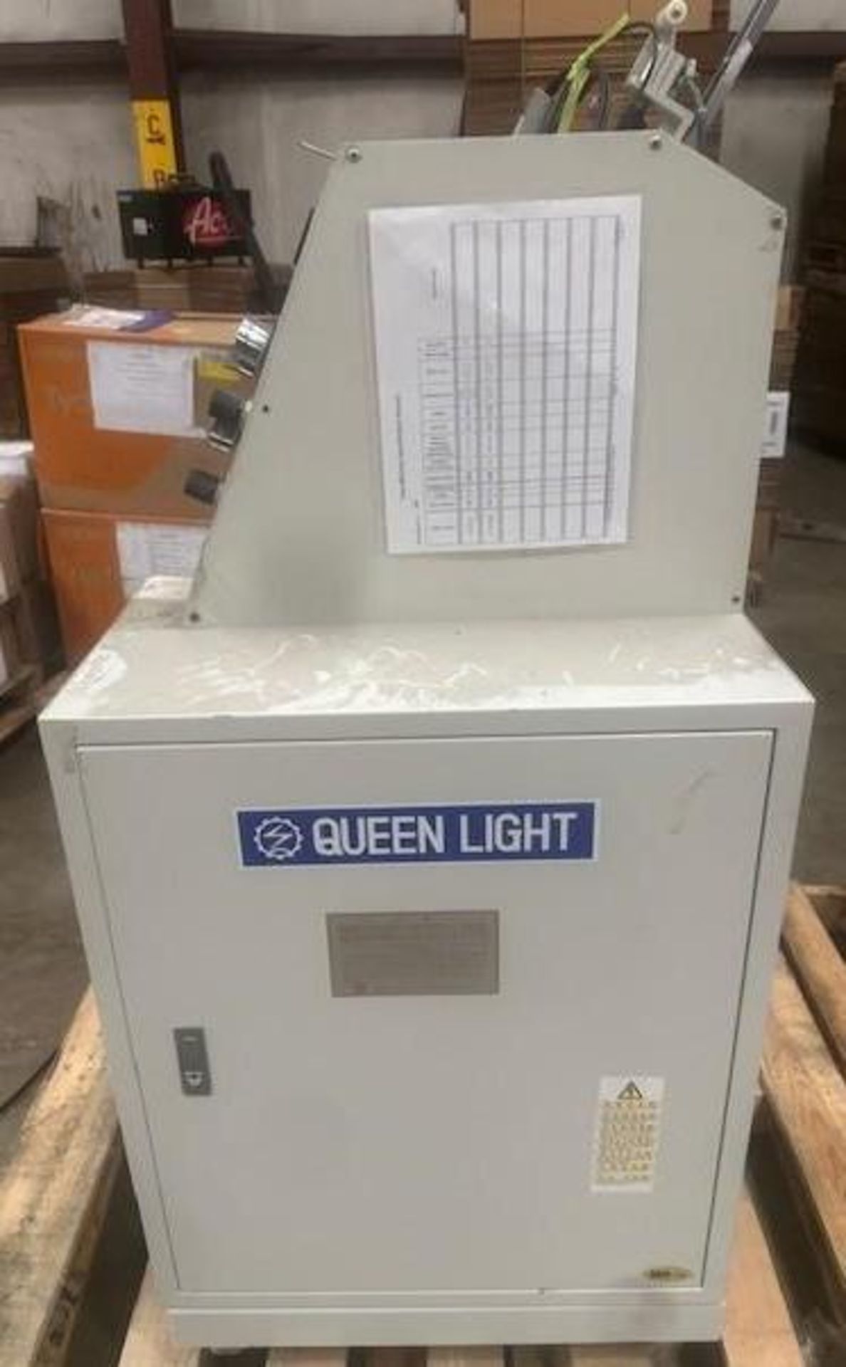 Queen Light QHP-908 Hot Melt Tape Machine - Image 5 of 8