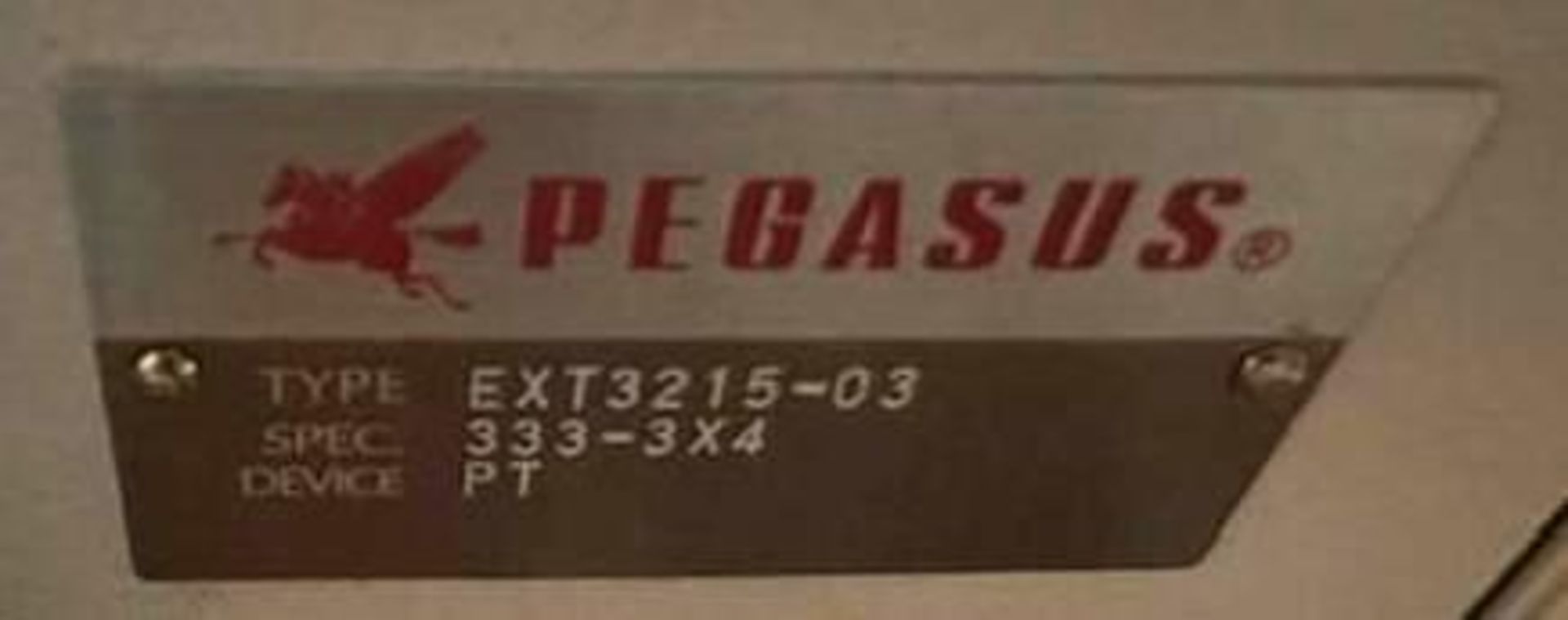 Pegasus EXT3215-03/333-3X4/PT - Image 7 of 7